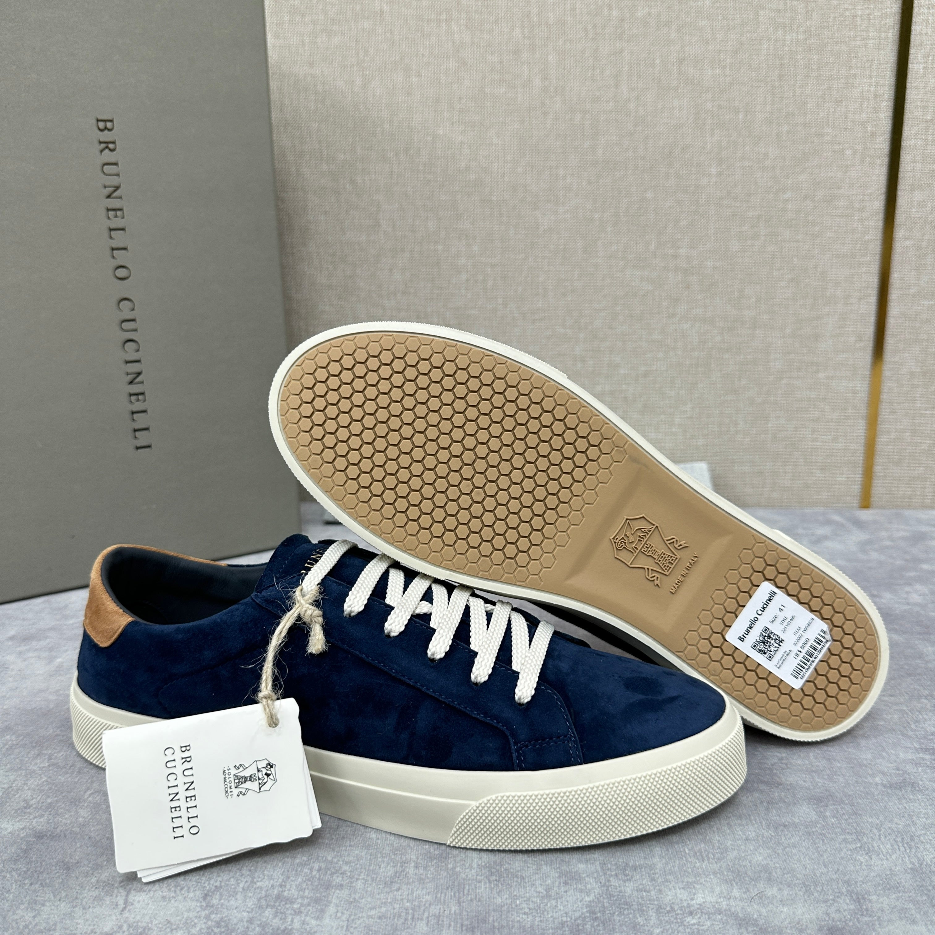 Grey, Blue Grey and Navy Blue Shoes