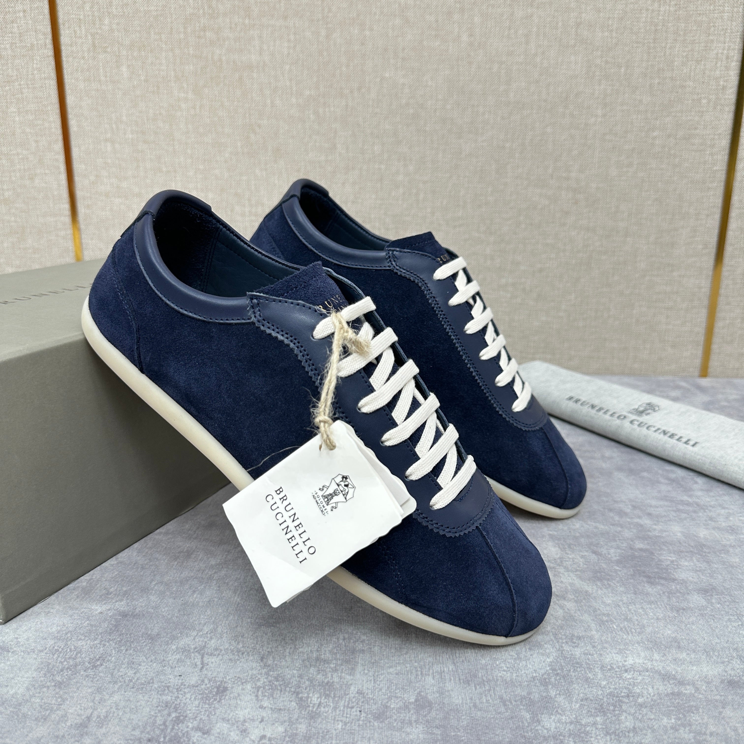 Olive Green, Navy Blue and Black Shoes