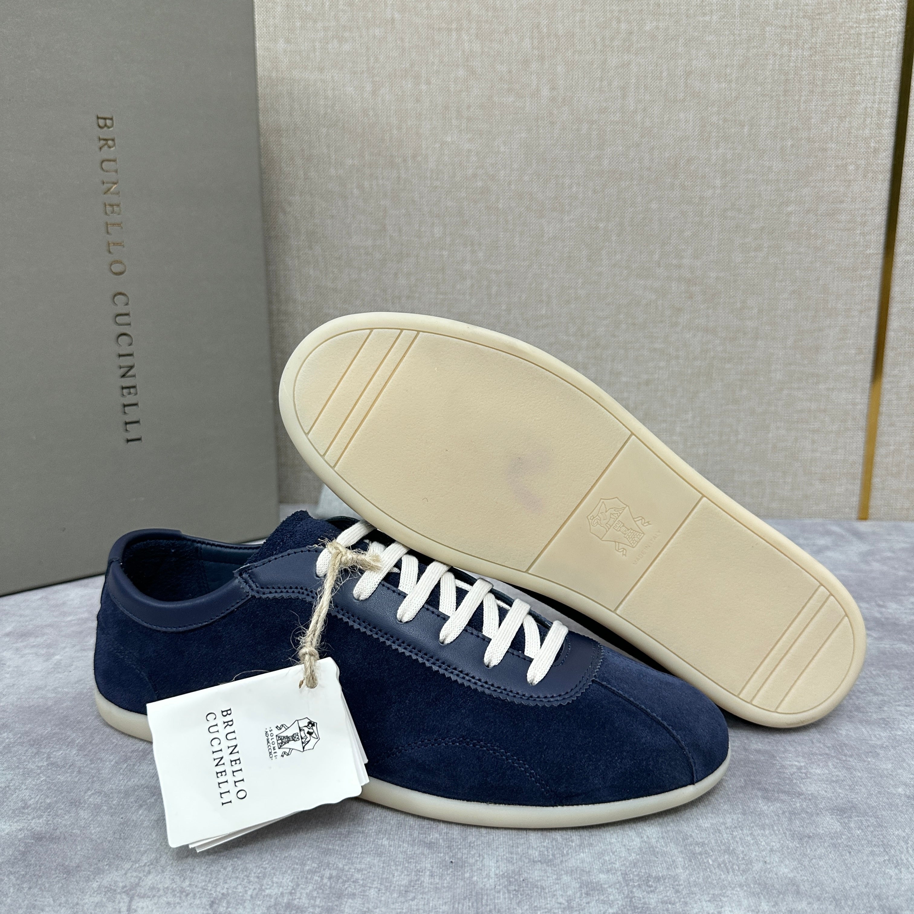 Olive Green, Navy Blue and Black Shoes