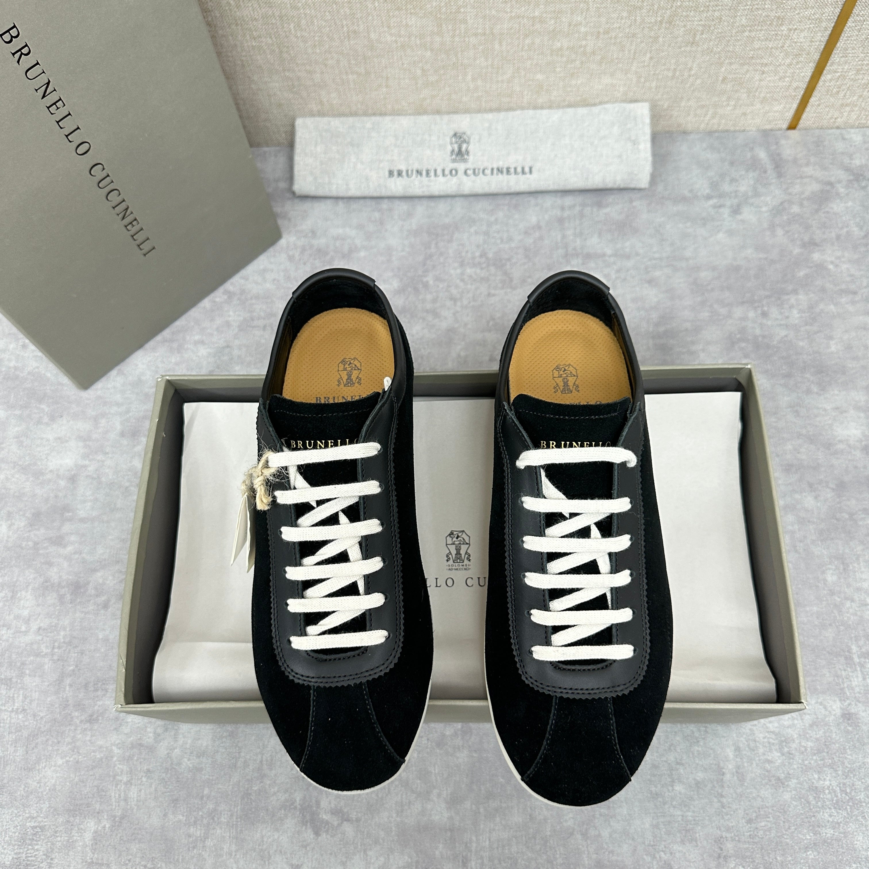 Olive Green, Navy Blue and Black Shoes