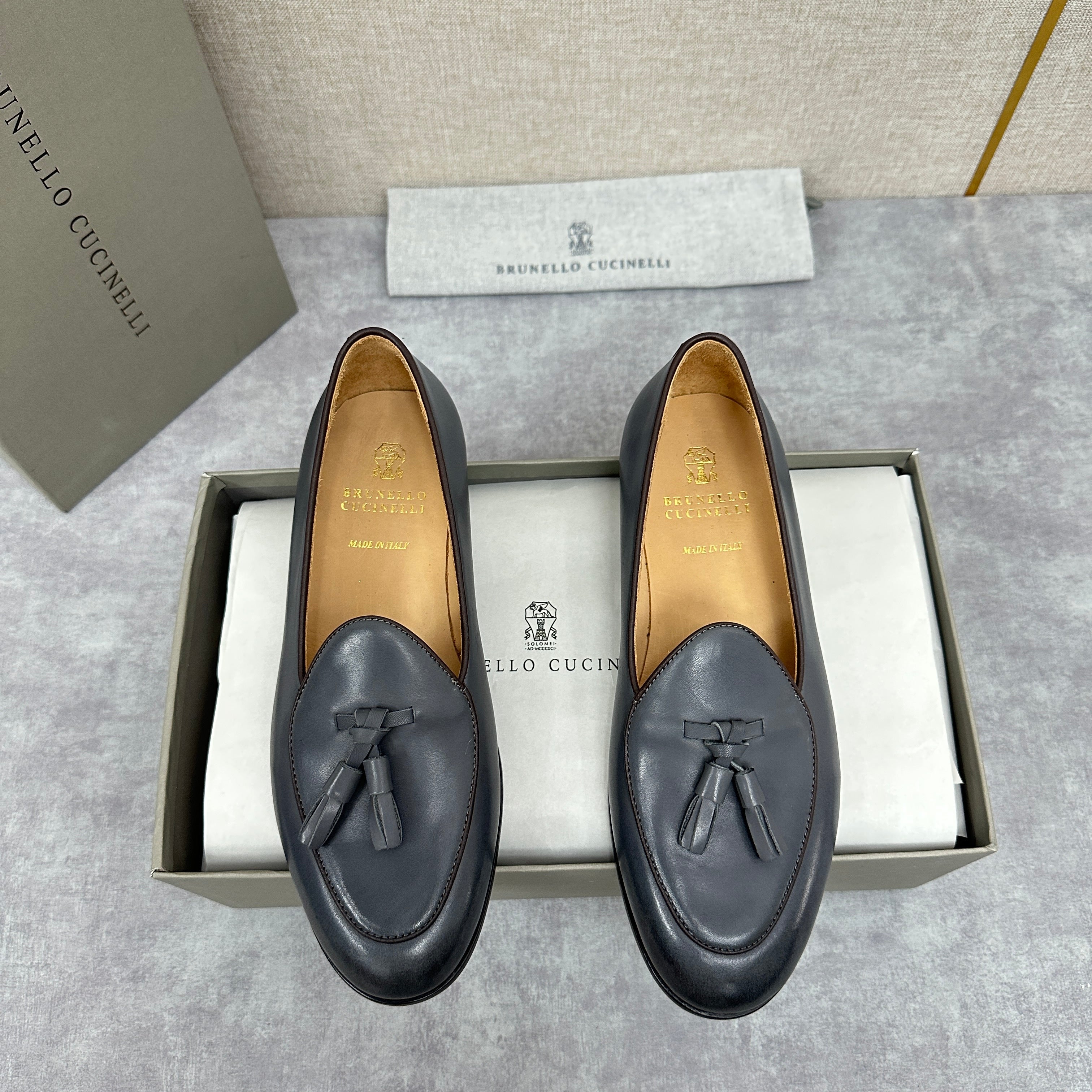 Black, Dark brown and Dark grey Shoes