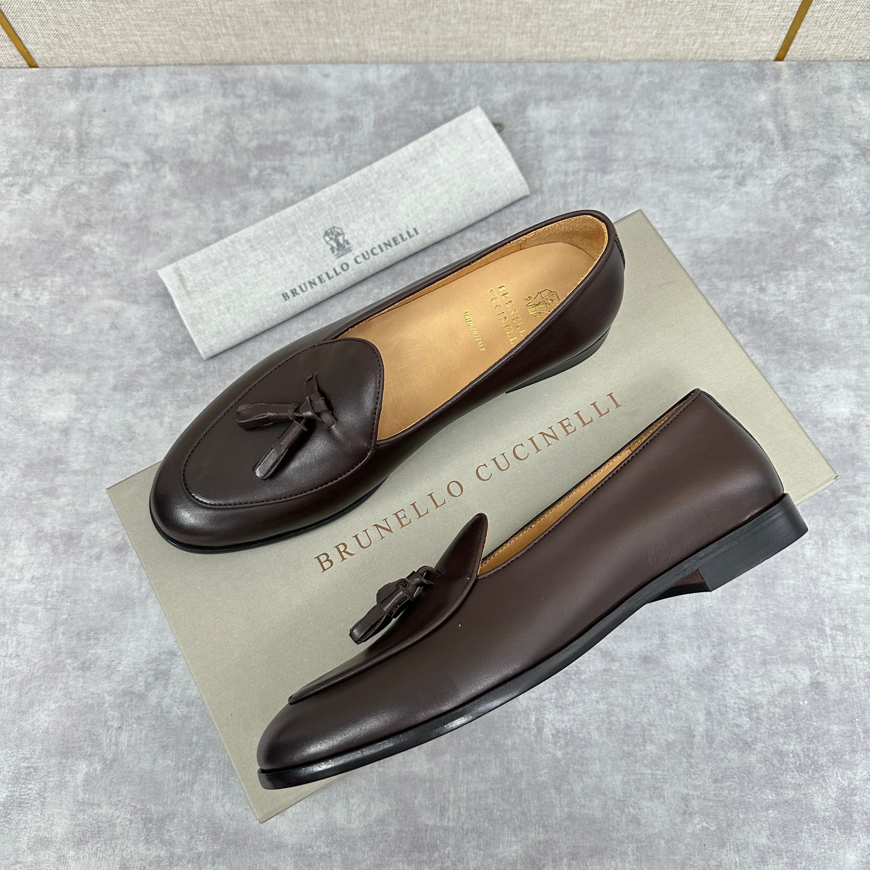 Black, Dark brown and Dark grey Shoes
