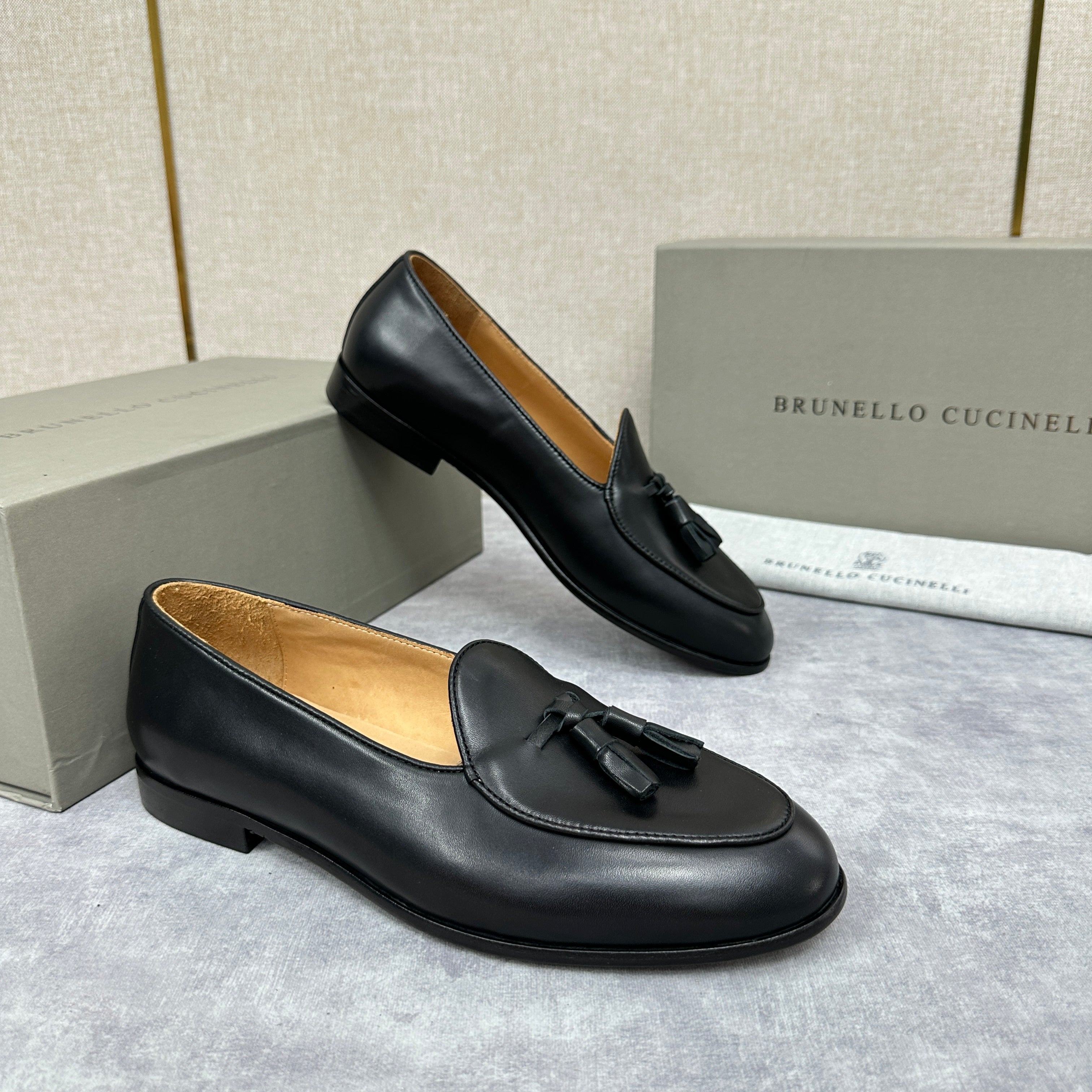 Black, Dark brown and Dark grey Shoes