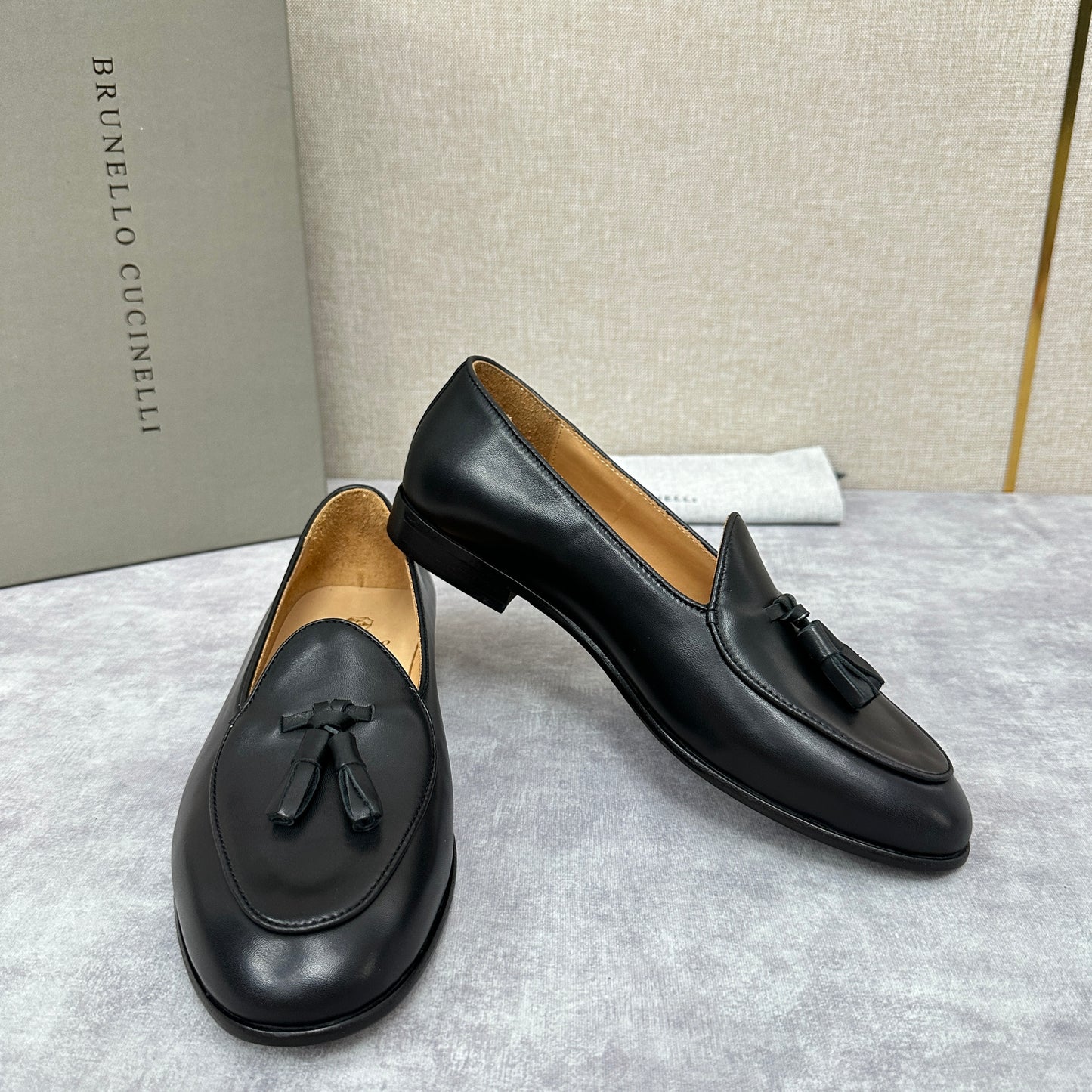 Black, Dark brown and Dark grey Shoes