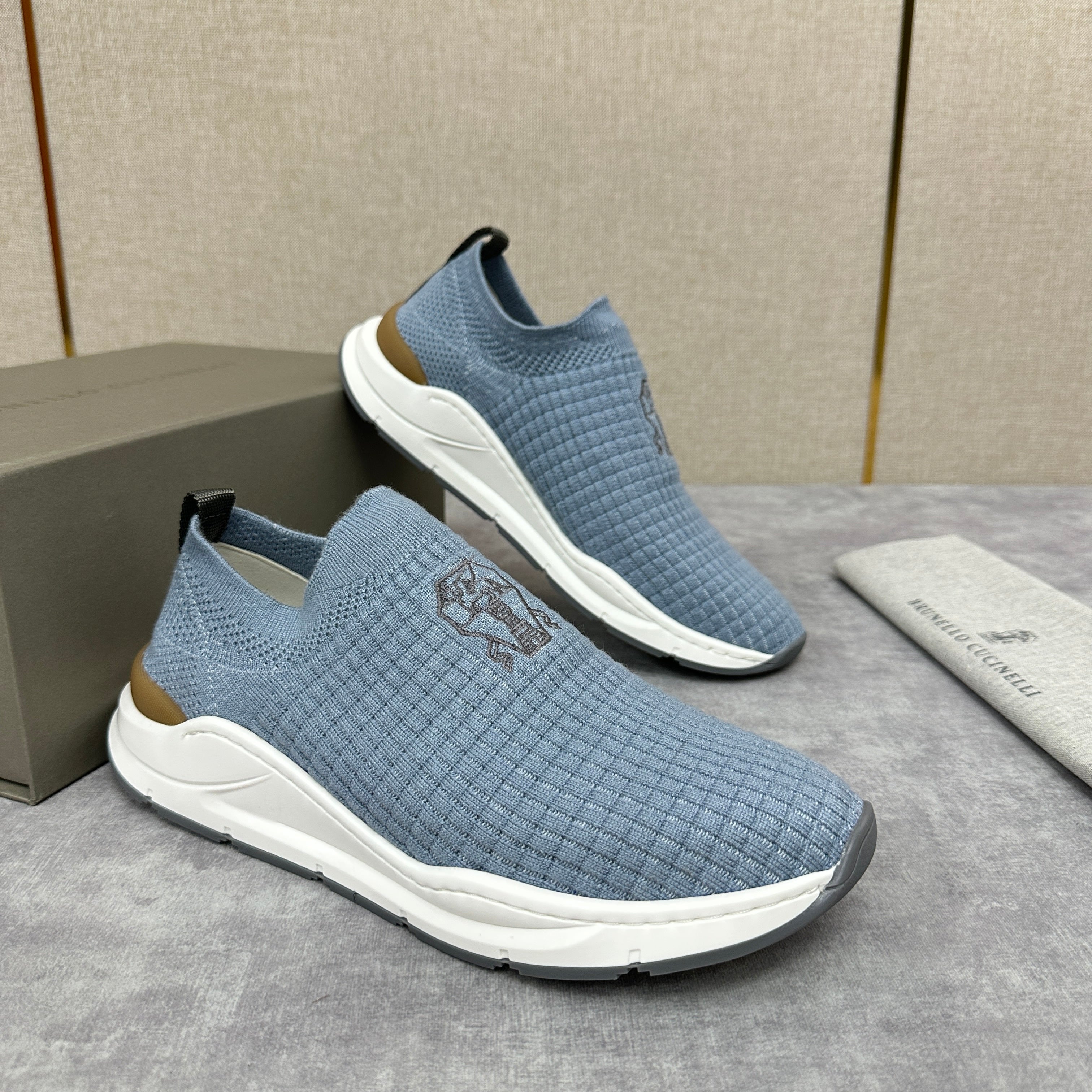 Light grey, Sky blue, Green, Blue and Black Shoes