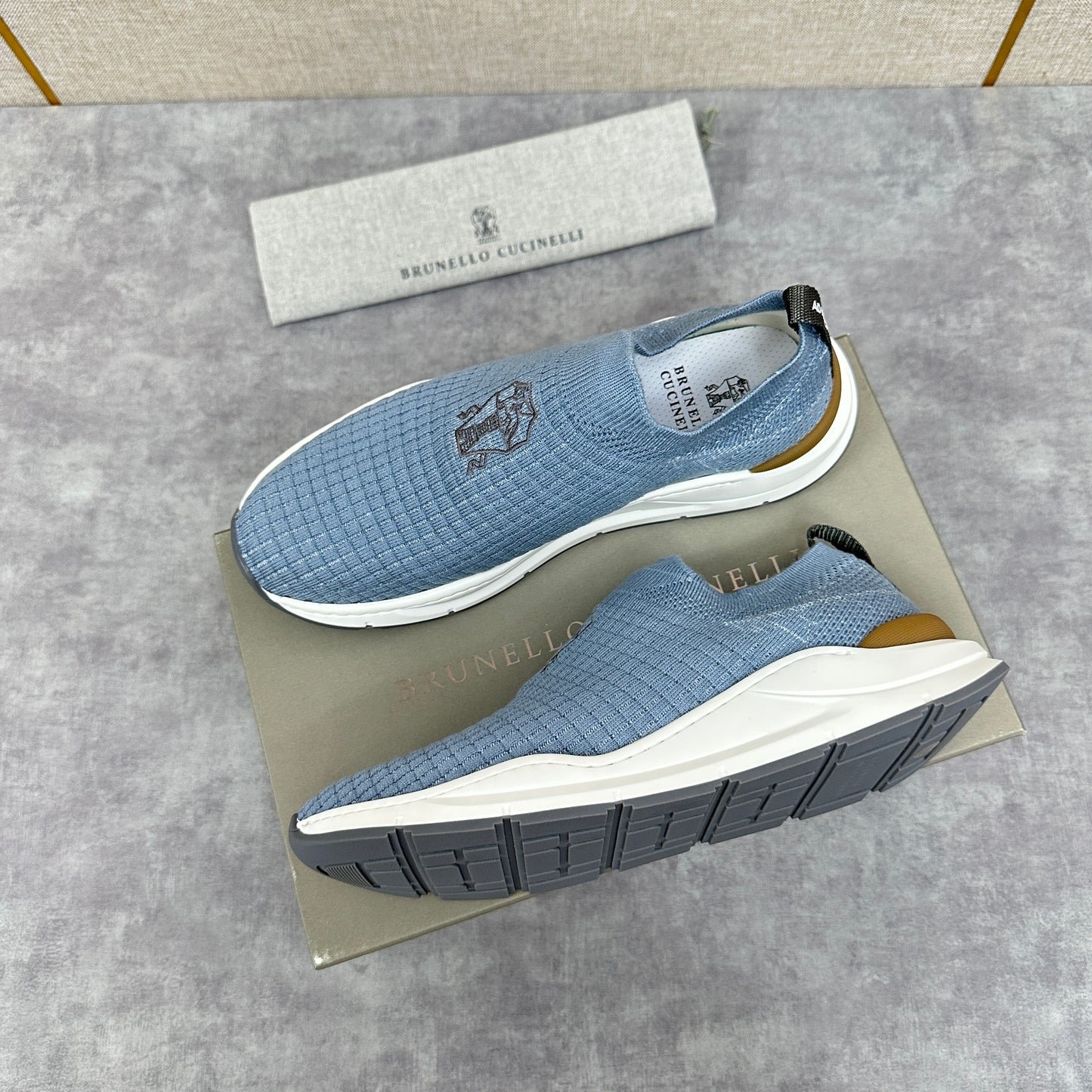 Light grey, Sky blue, Green, Blue and Black Shoes