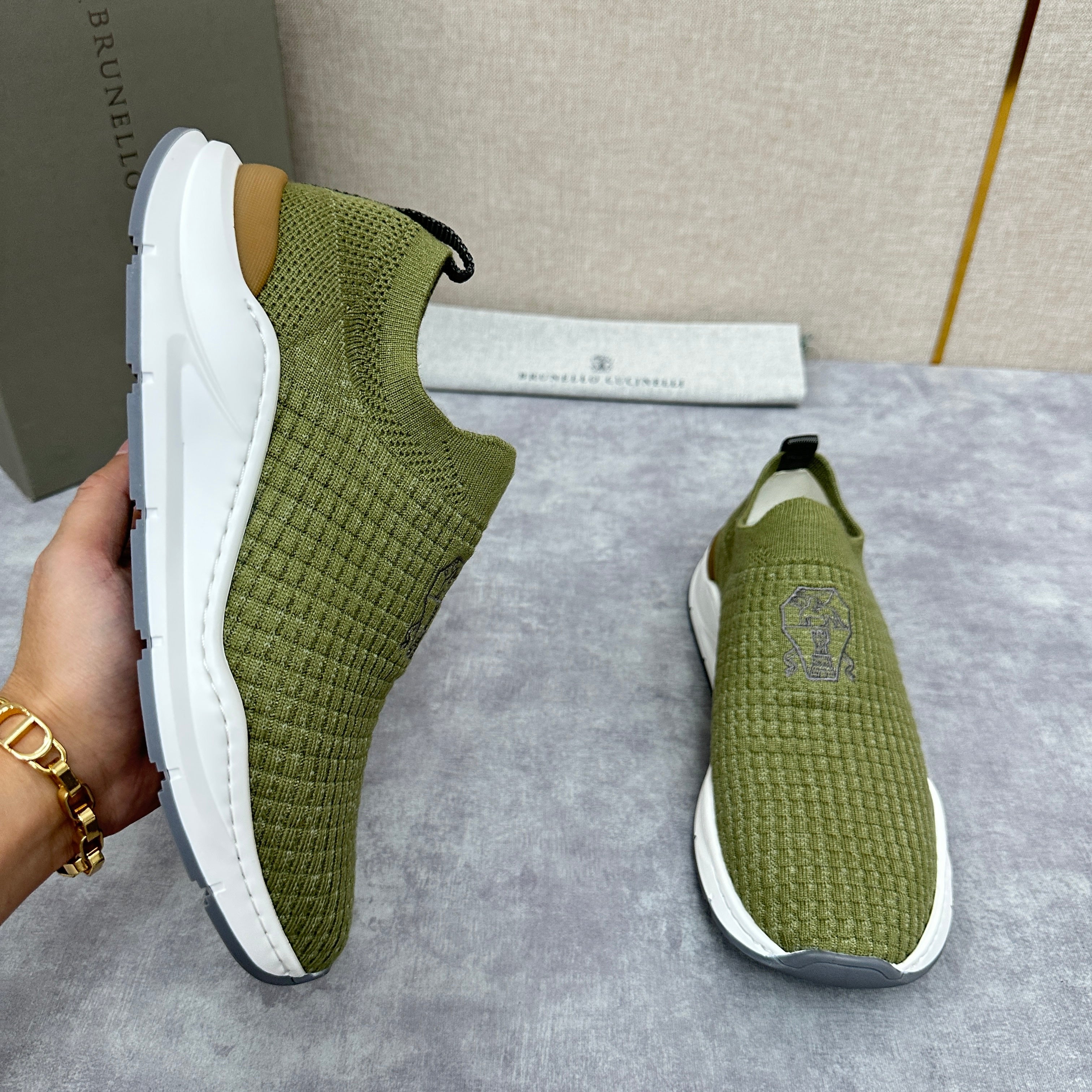 Light grey, Sky blue, Green, Blue and Black Shoes