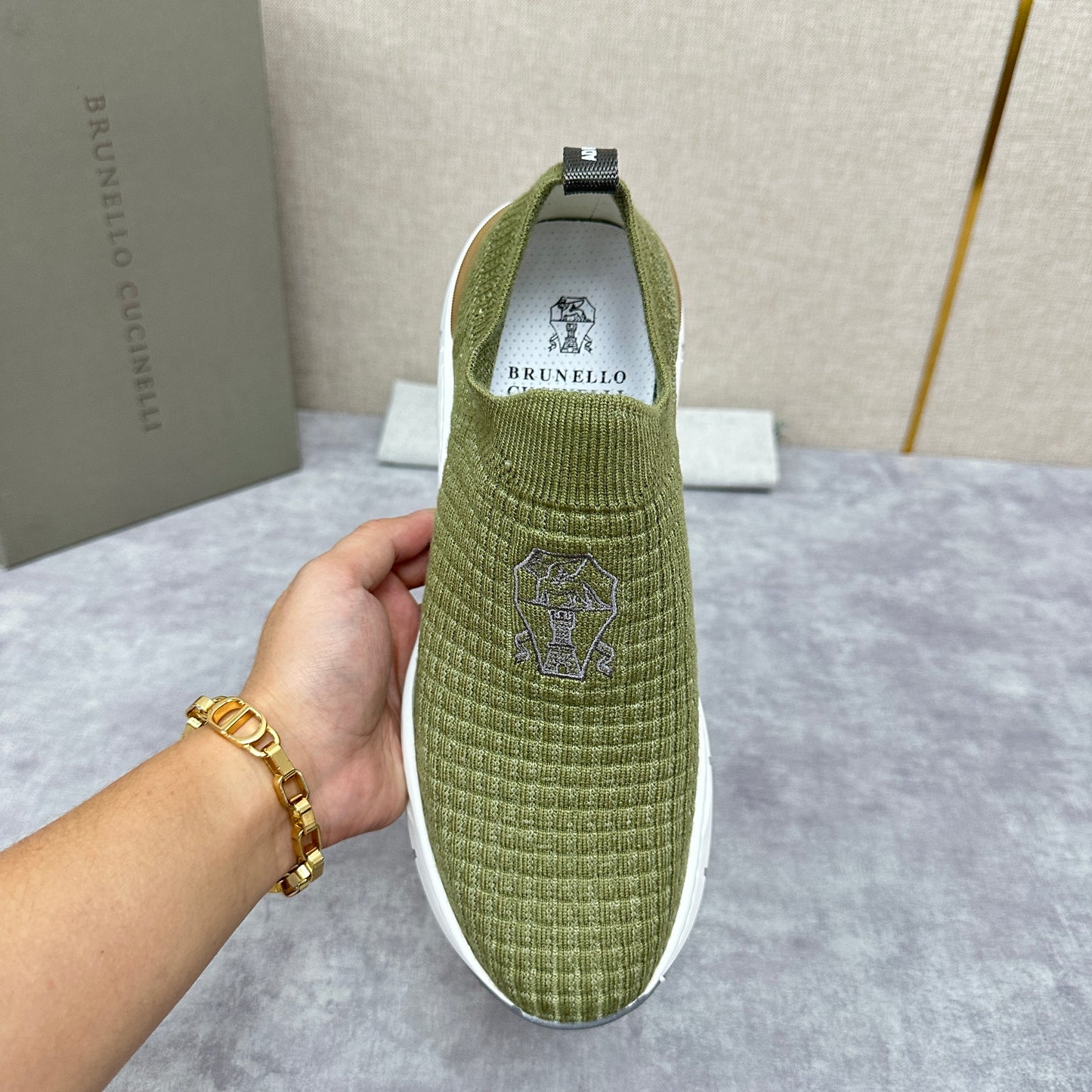 Light grey, Sky blue, Green, Blue and Black Shoes