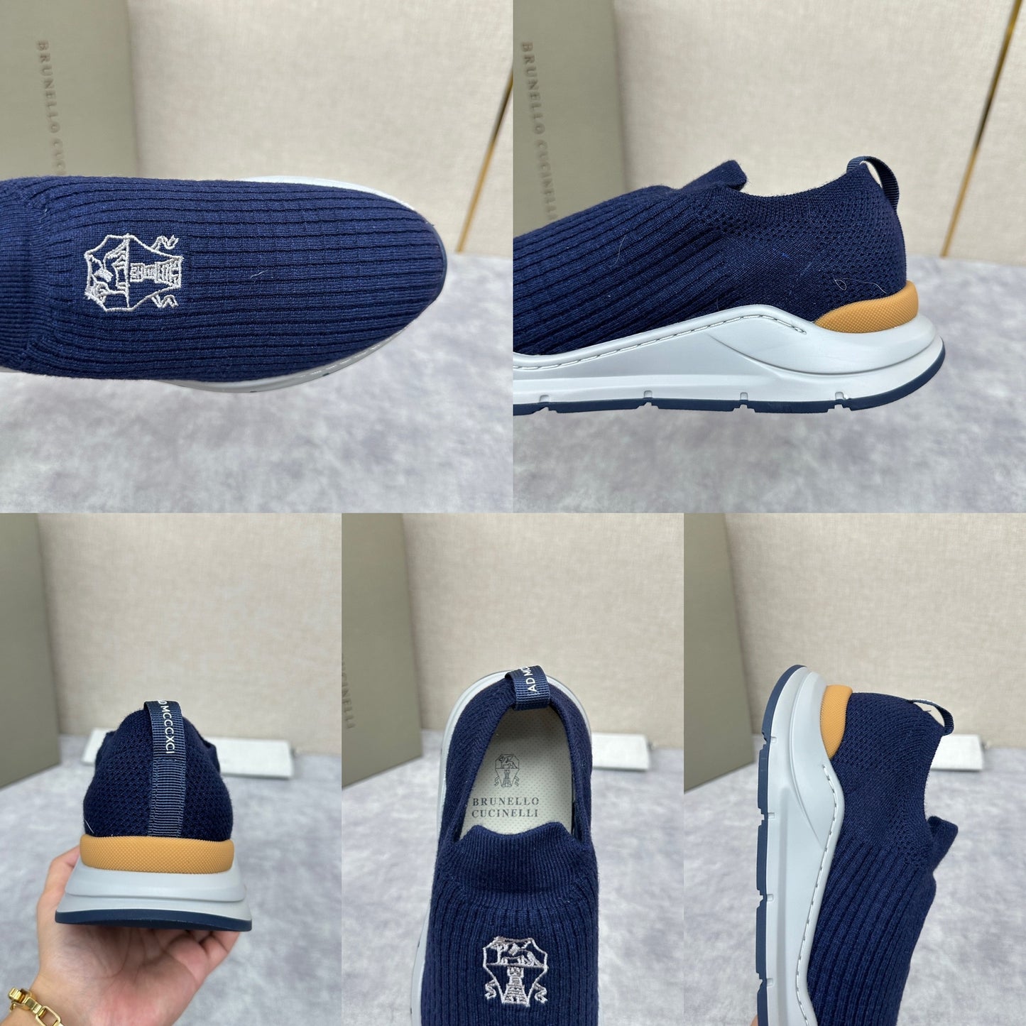 Light grey, Sky blue, Green, Blue and Black Shoes