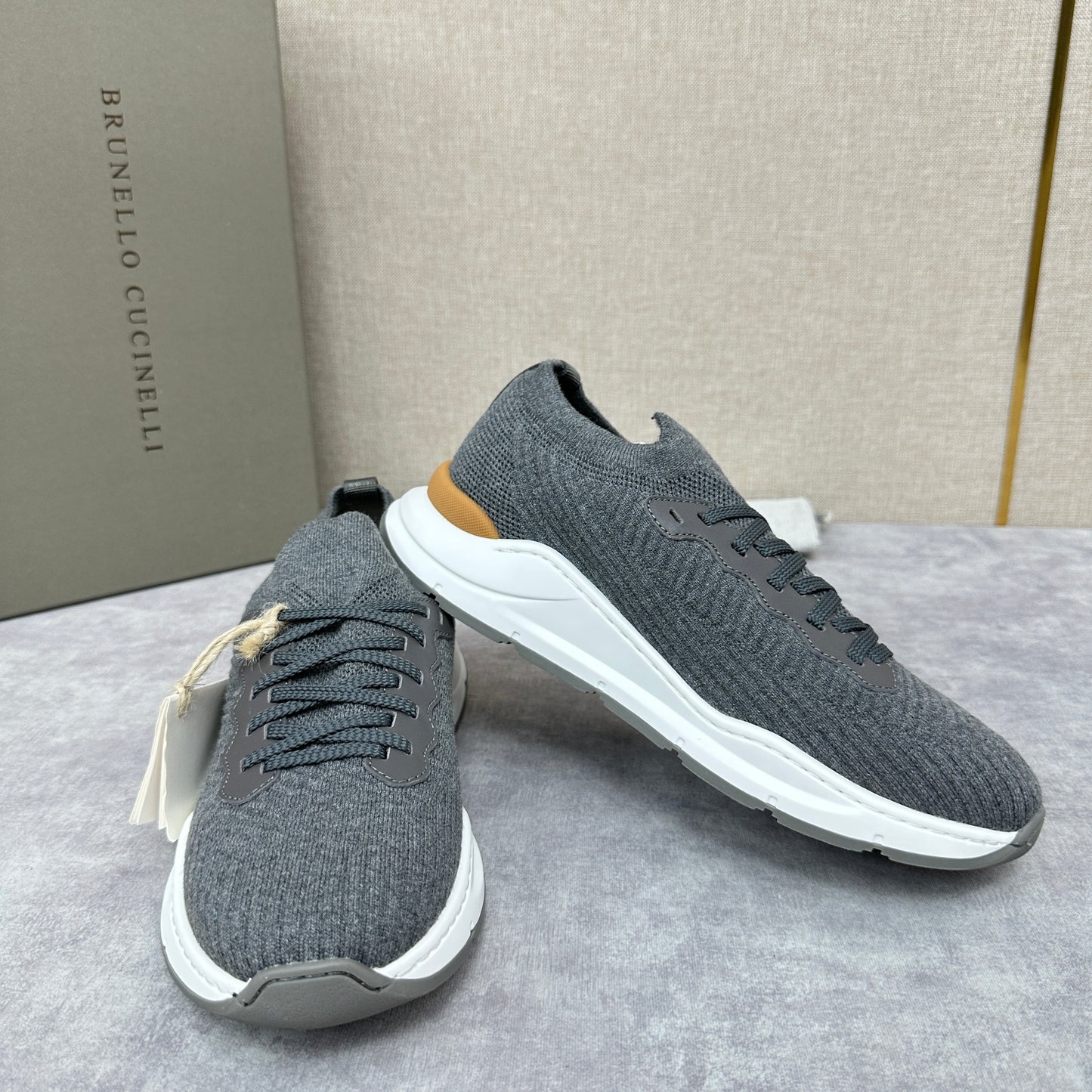 Grey, Dark grey, Blue and Black Shoes