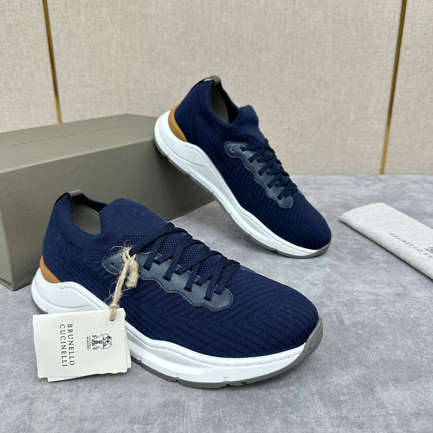 Grey, Dark grey, Blue and Black Shoes