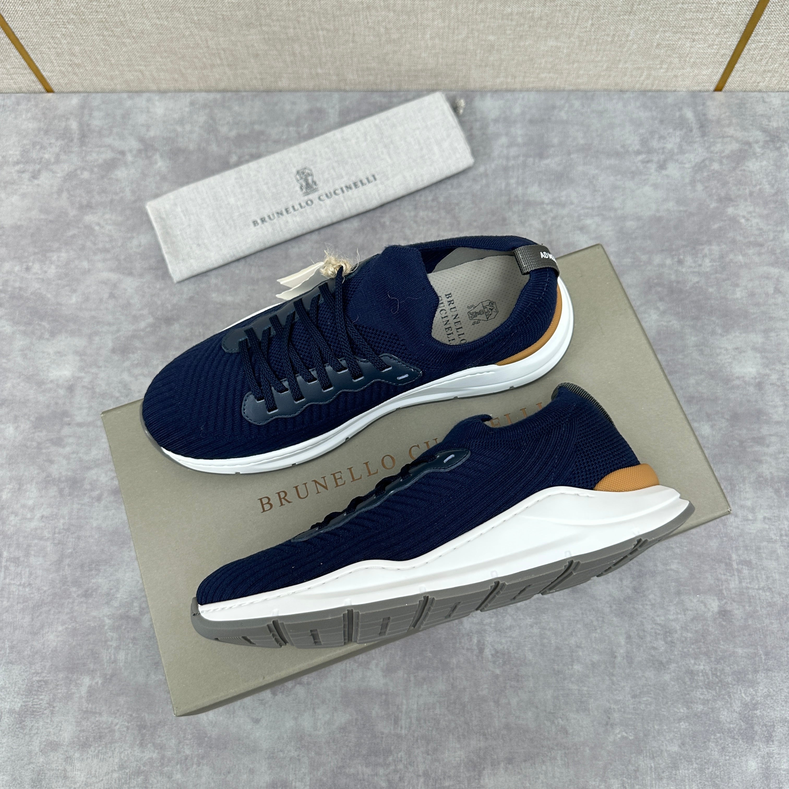 Grey, Dark grey, Blue and Black Shoes