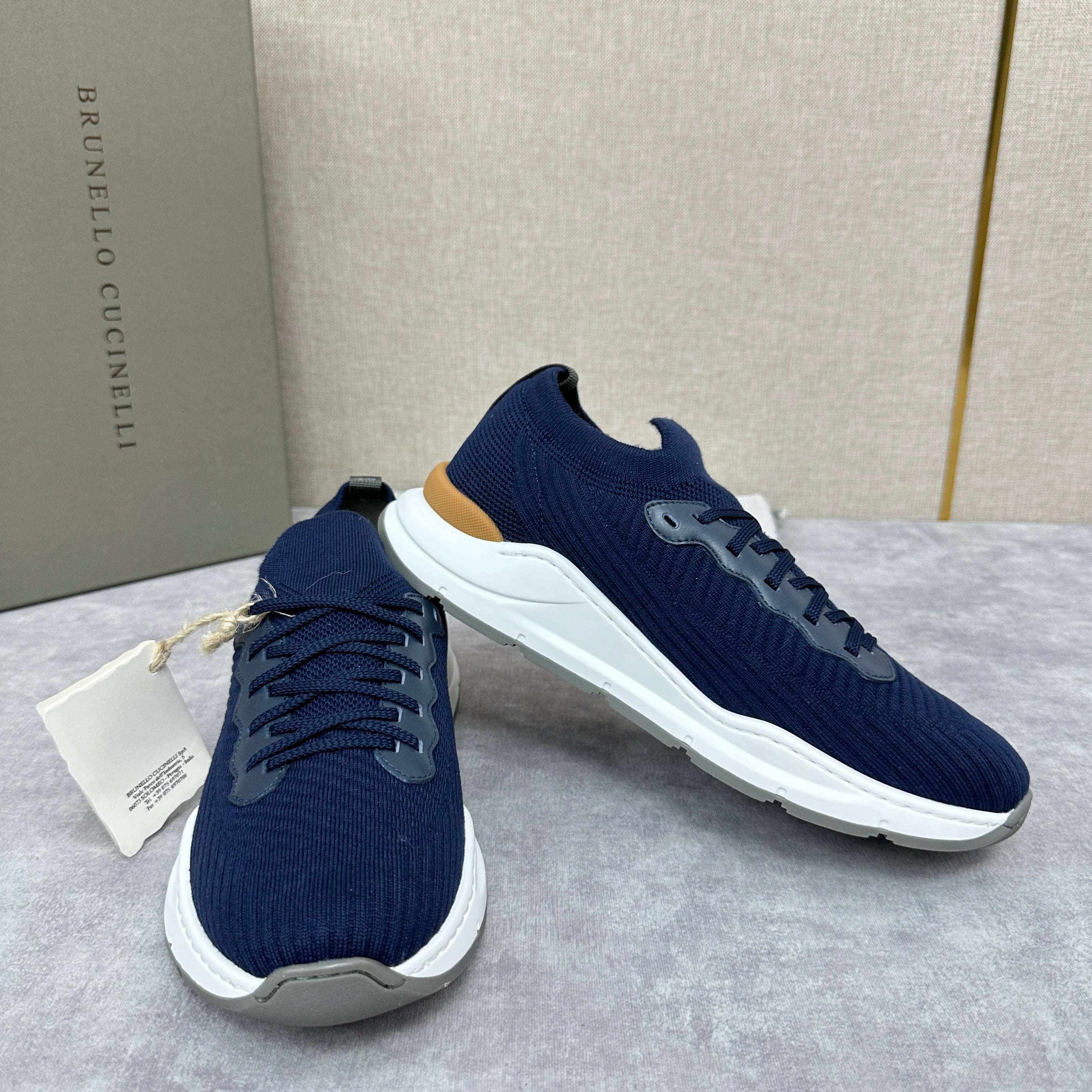 Grey, Dark grey, Blue and Black Shoes