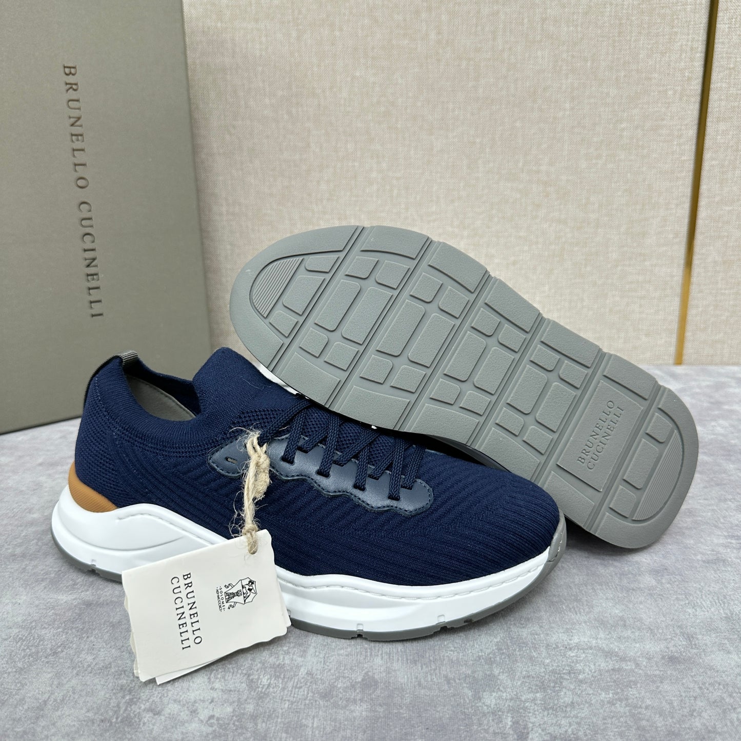 Grey, Dark grey, Blue and Black Shoes