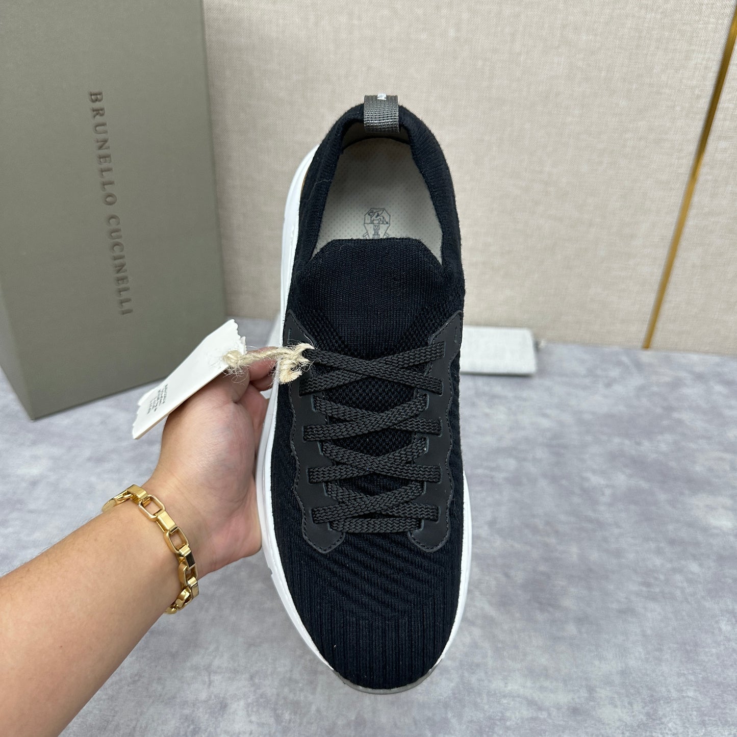 Grey, Dark grey, Blue and Black Shoes