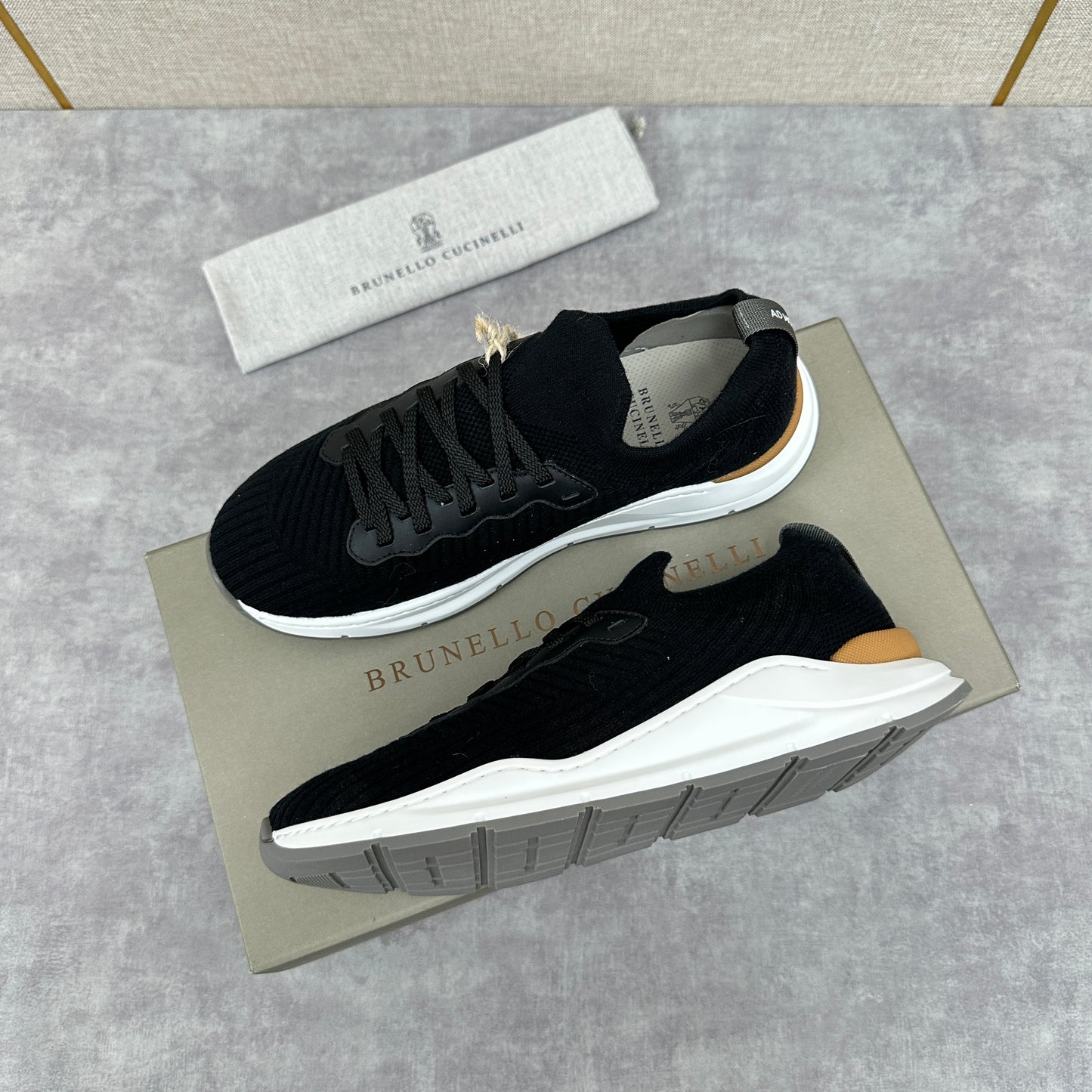 Grey, Dark grey, Blue and Black Shoes