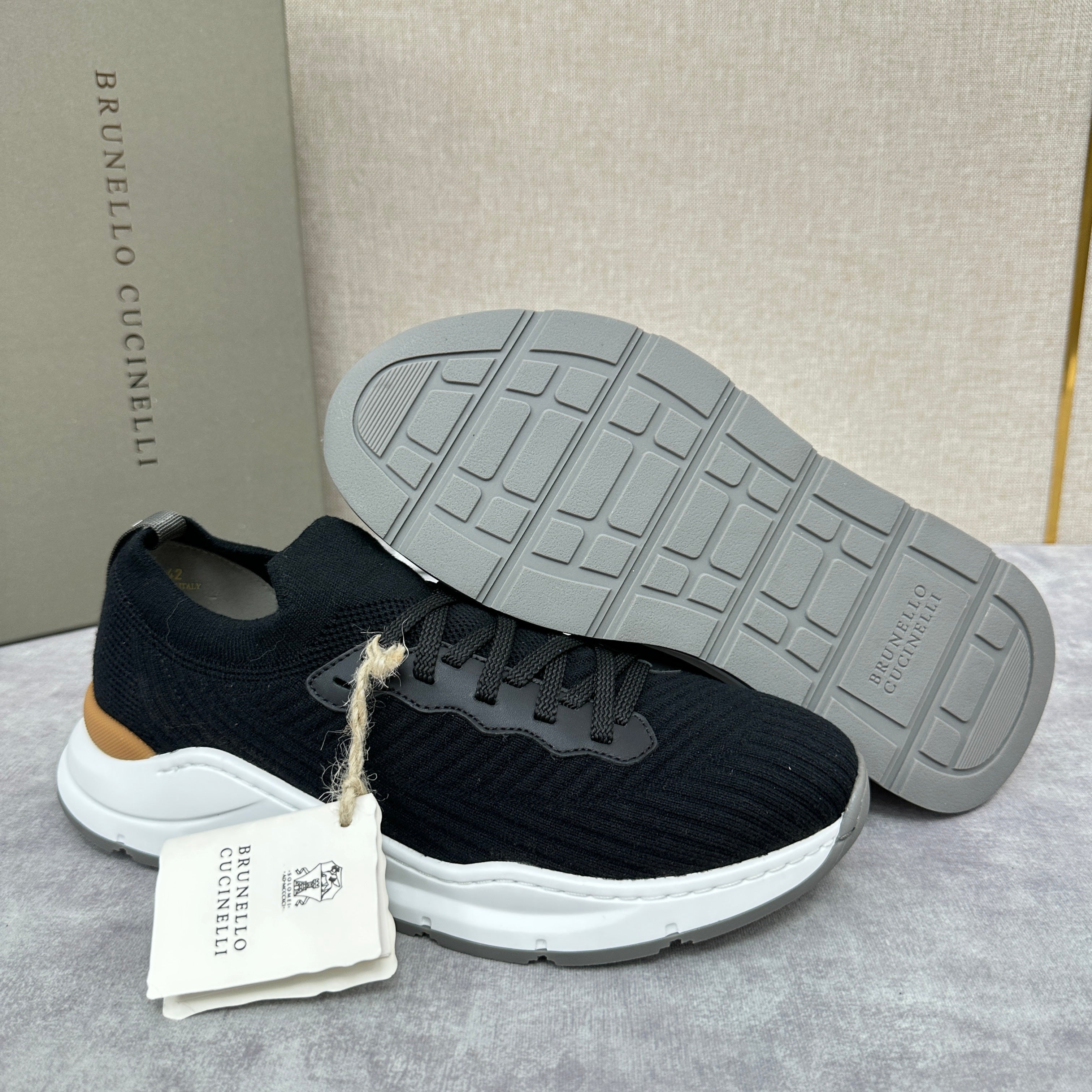 Grey, Dark grey, Blue and Black Shoes
