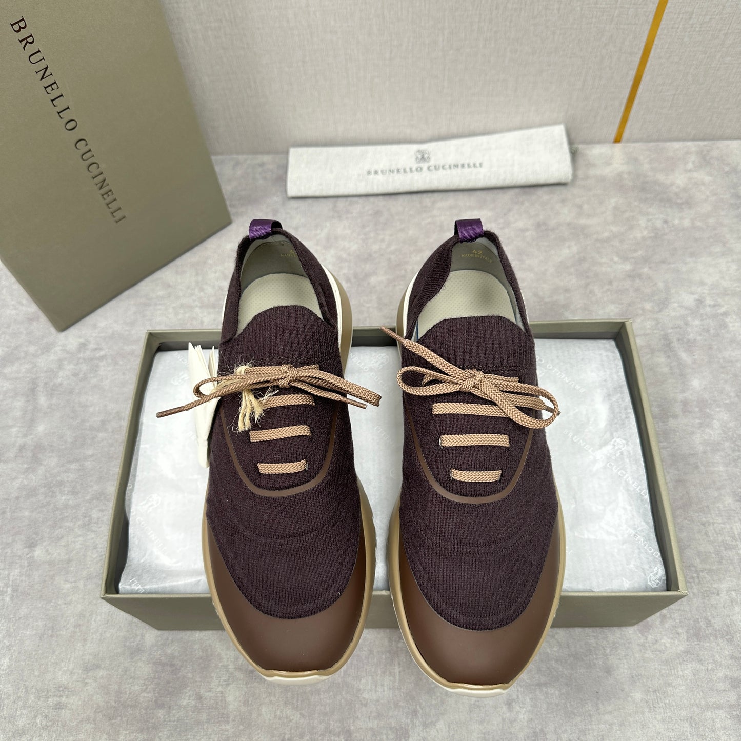 Dark Brown, Burgundy and Brown Shoes