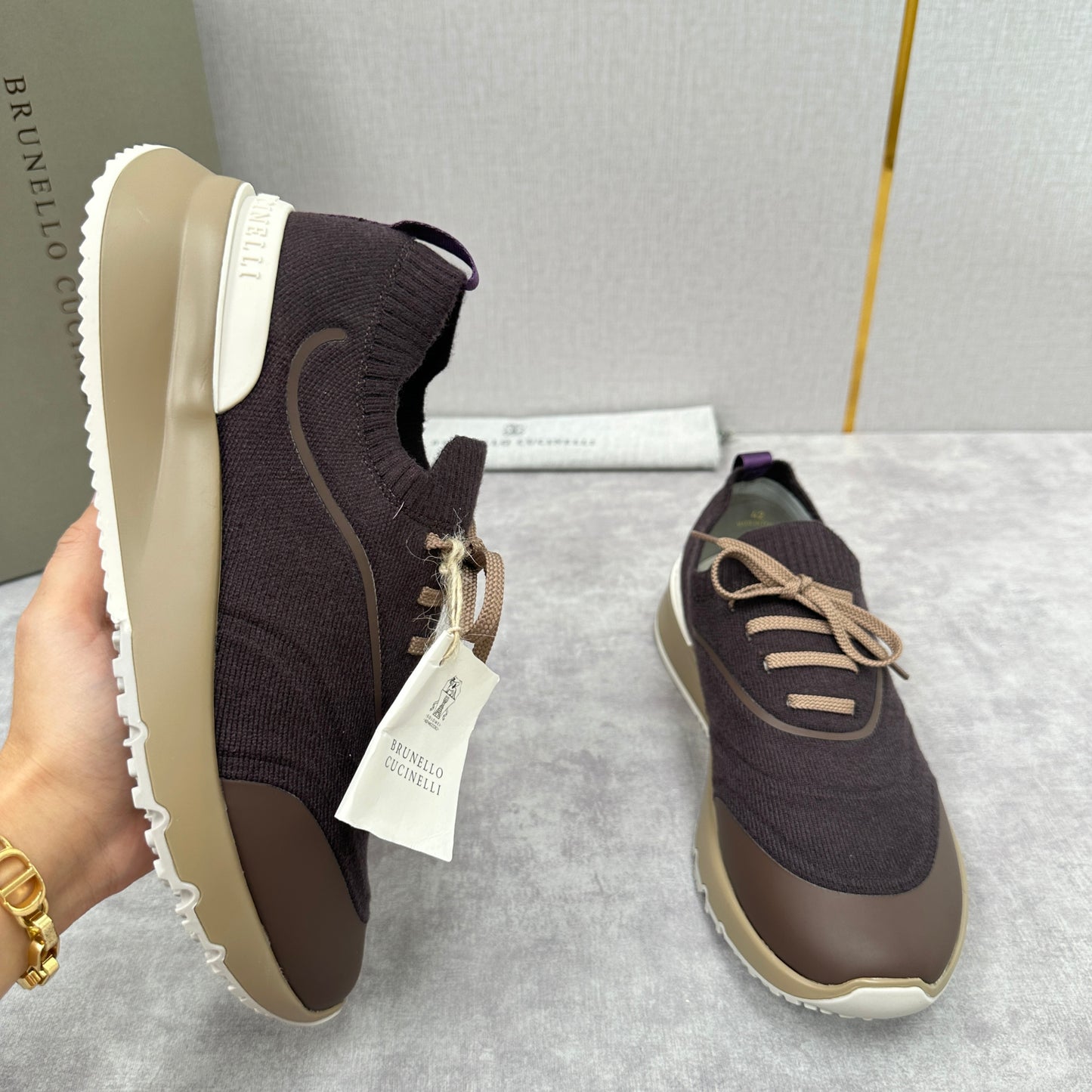 Dark Brown, Burgundy and Brown Shoes