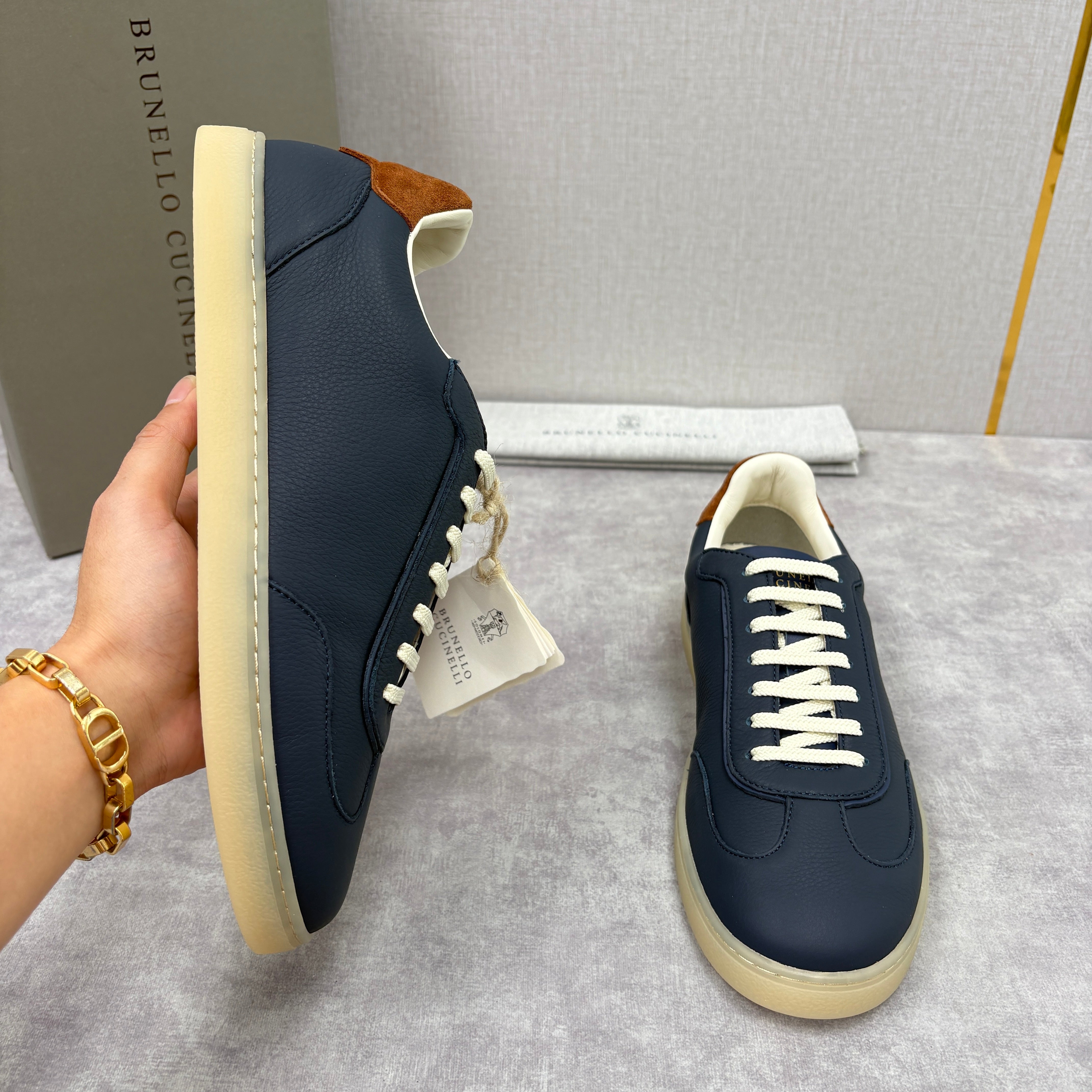 Dark blue, Black and Dark Brown Shoes - FashionHype.xyz