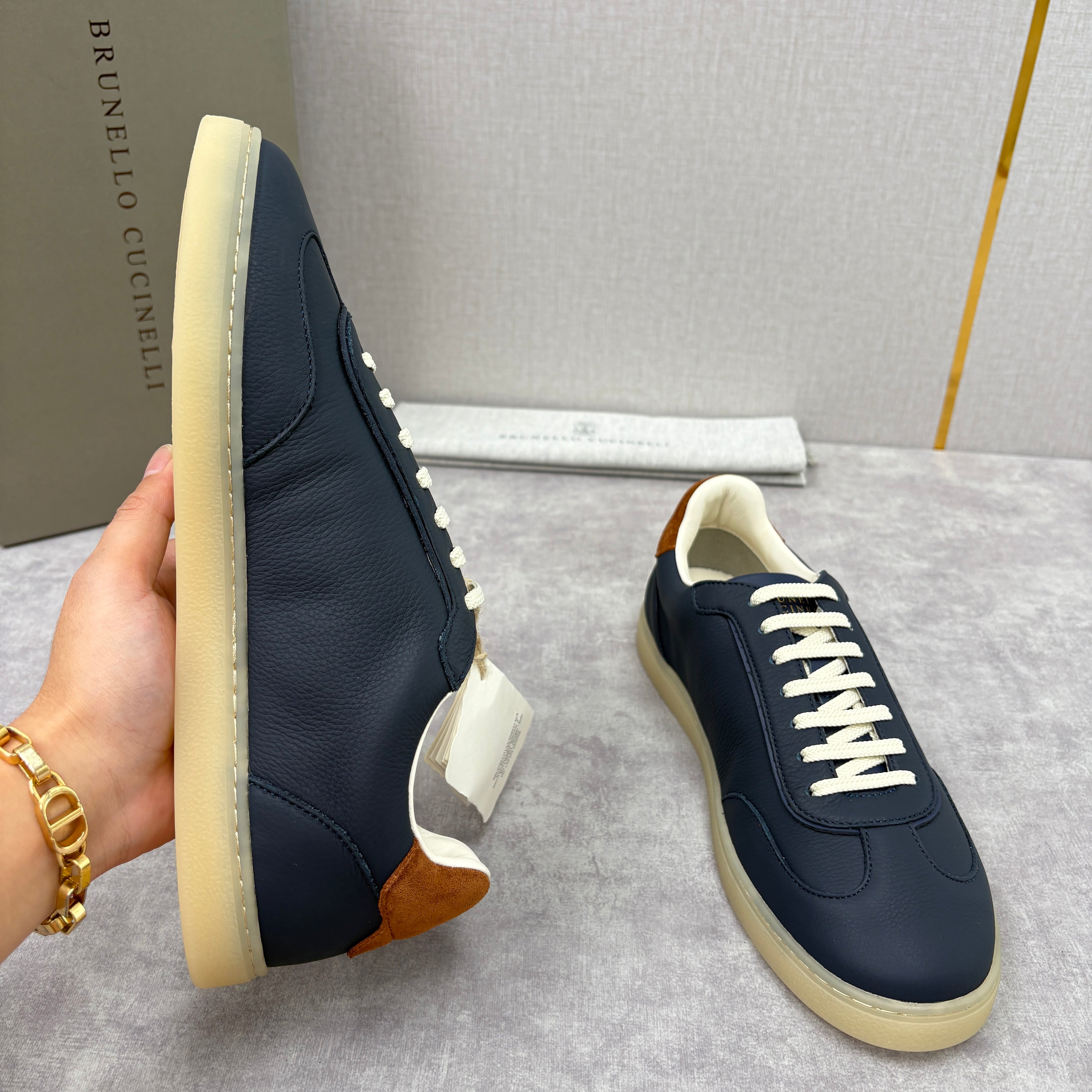 Dark blue, Black and Dark Brown Shoes - FashionHype.xyz