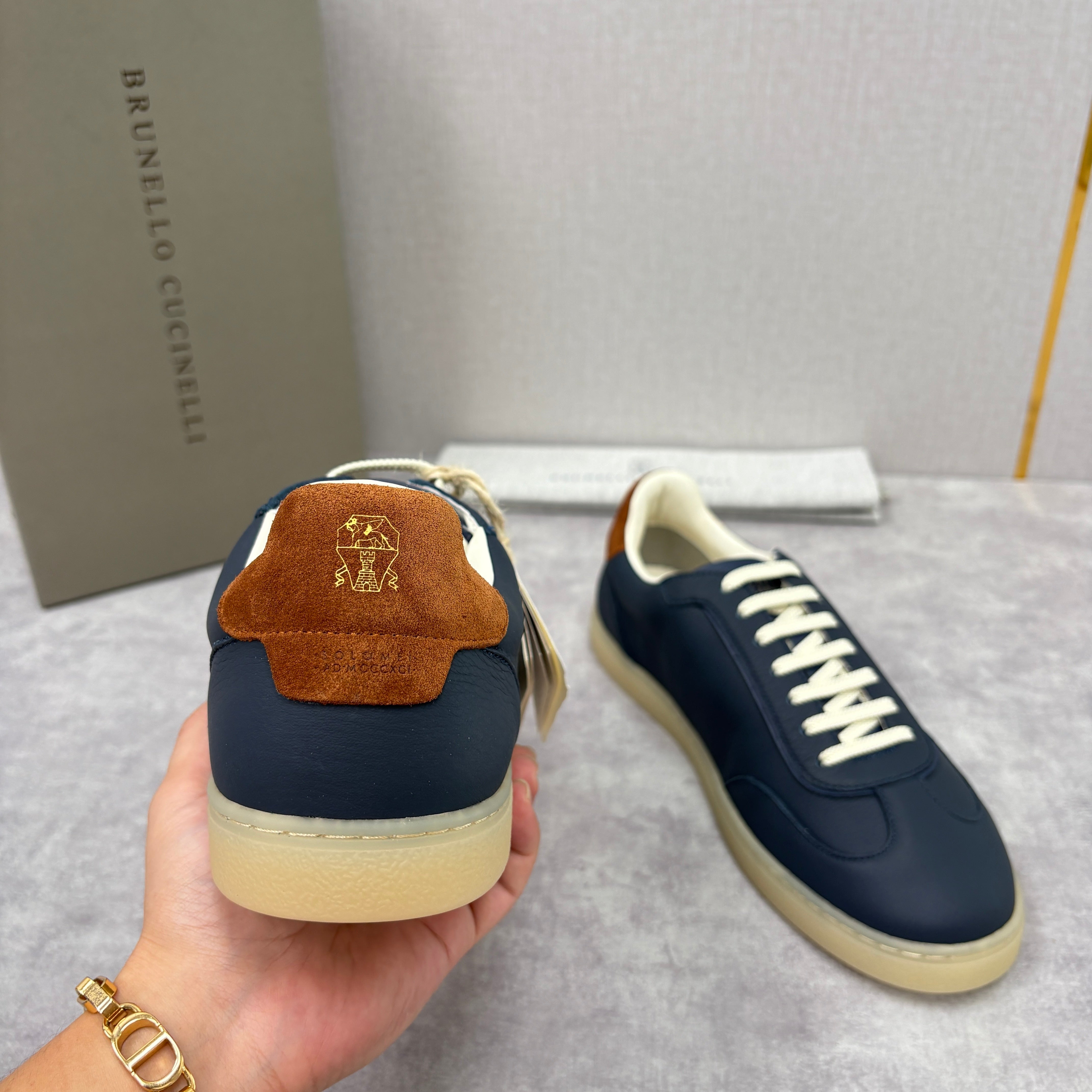 Dark blue, Black and Dark Brown Shoes - FashionHype.xyz