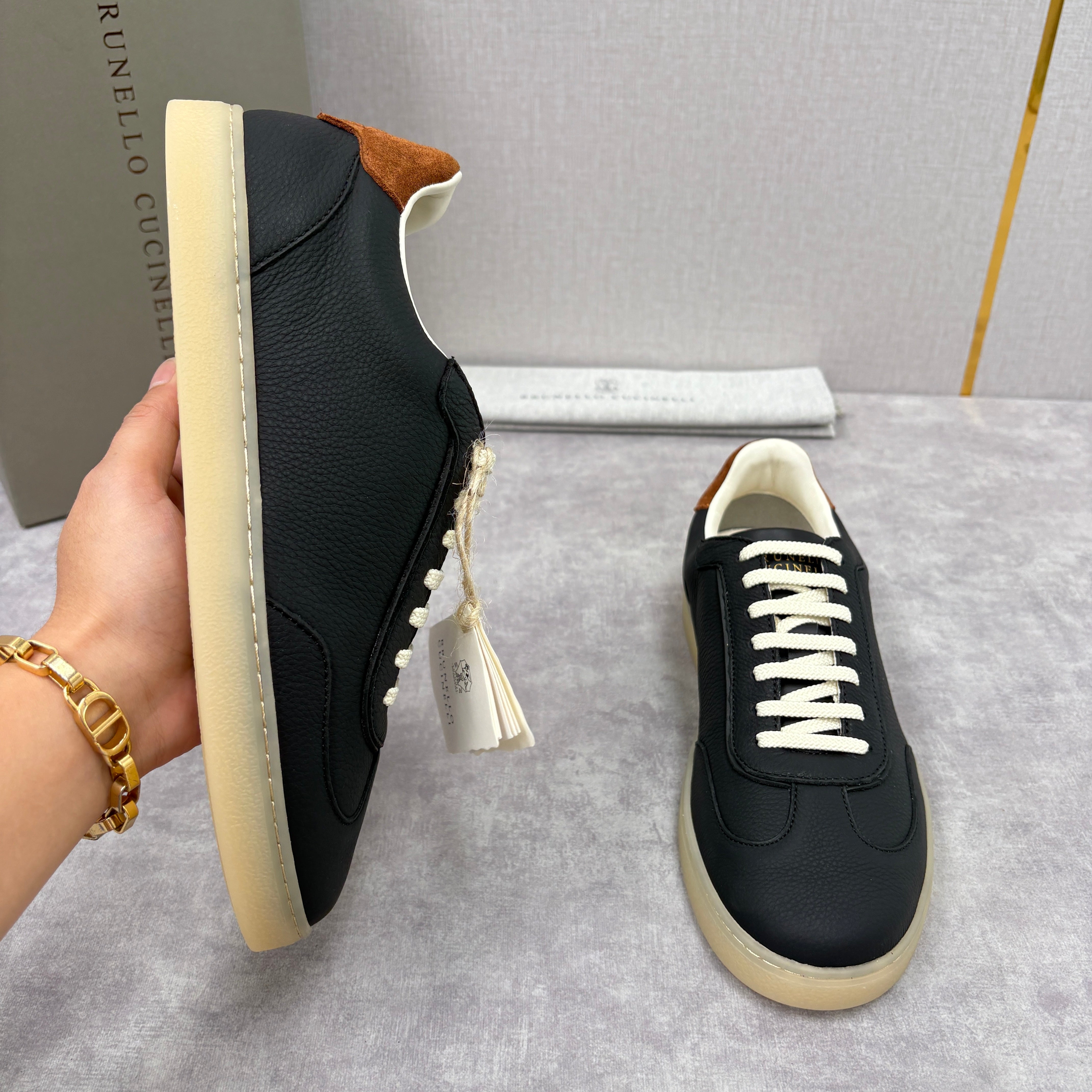 Dark blue, Black and Dark Brown Shoes - FashionHype.xyz