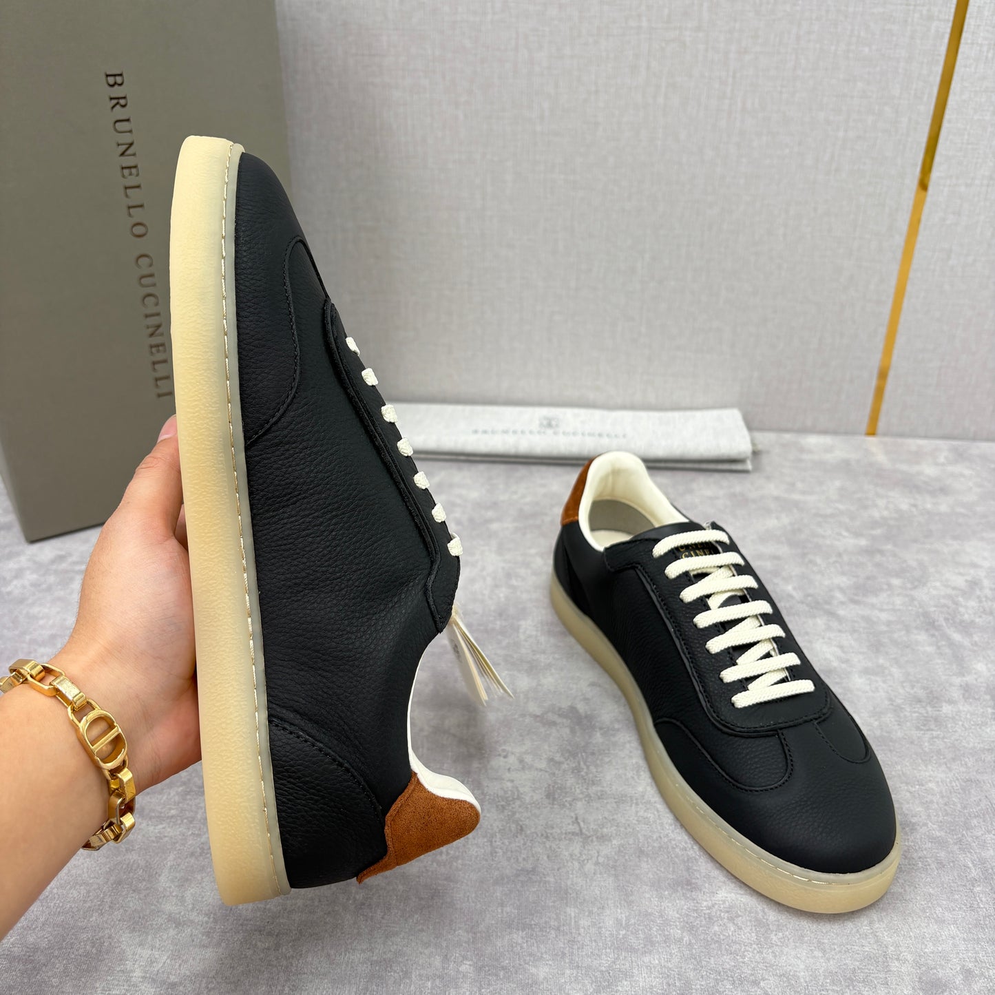 Dark blue, Black and Dark Brown Shoes