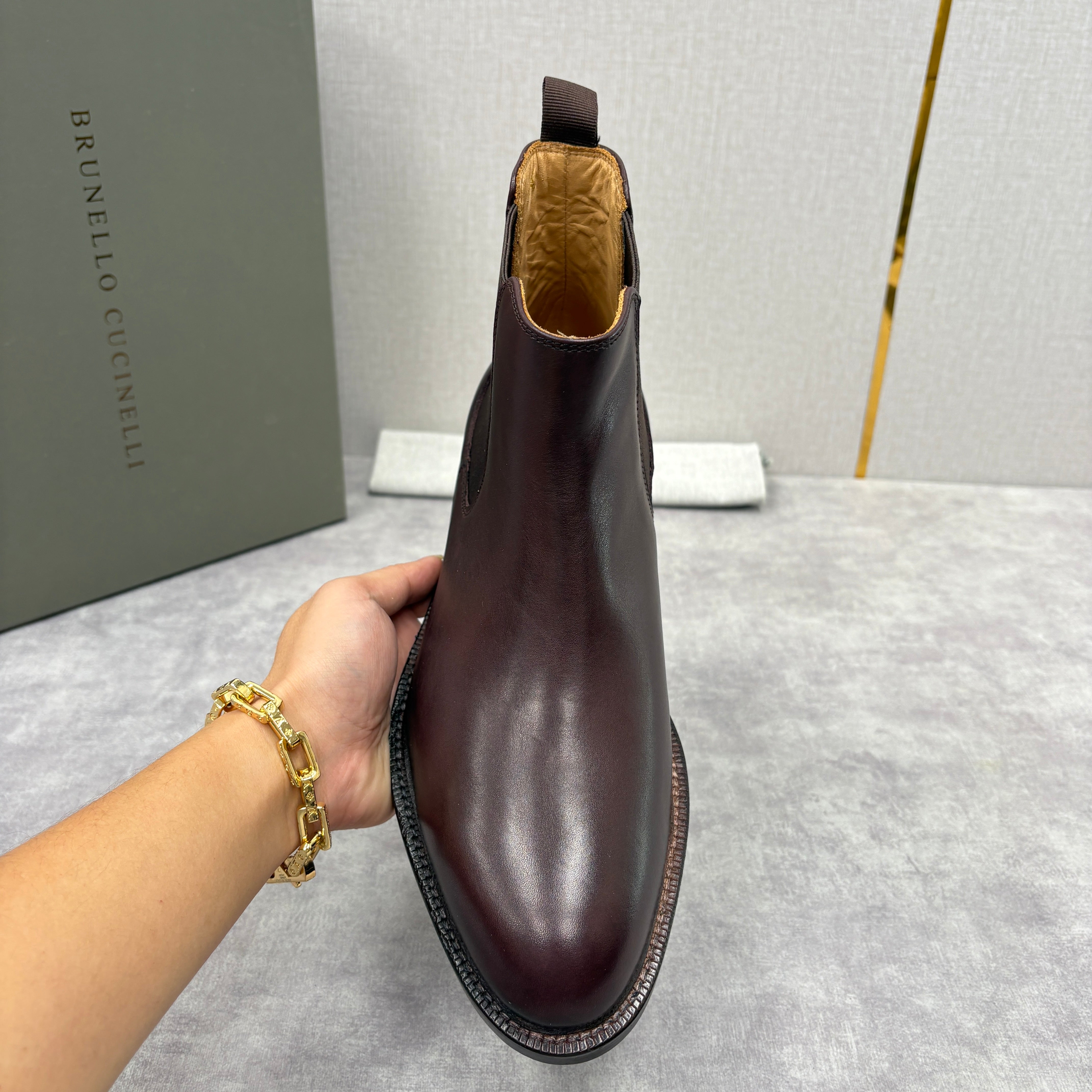 Black and Brown Shoes