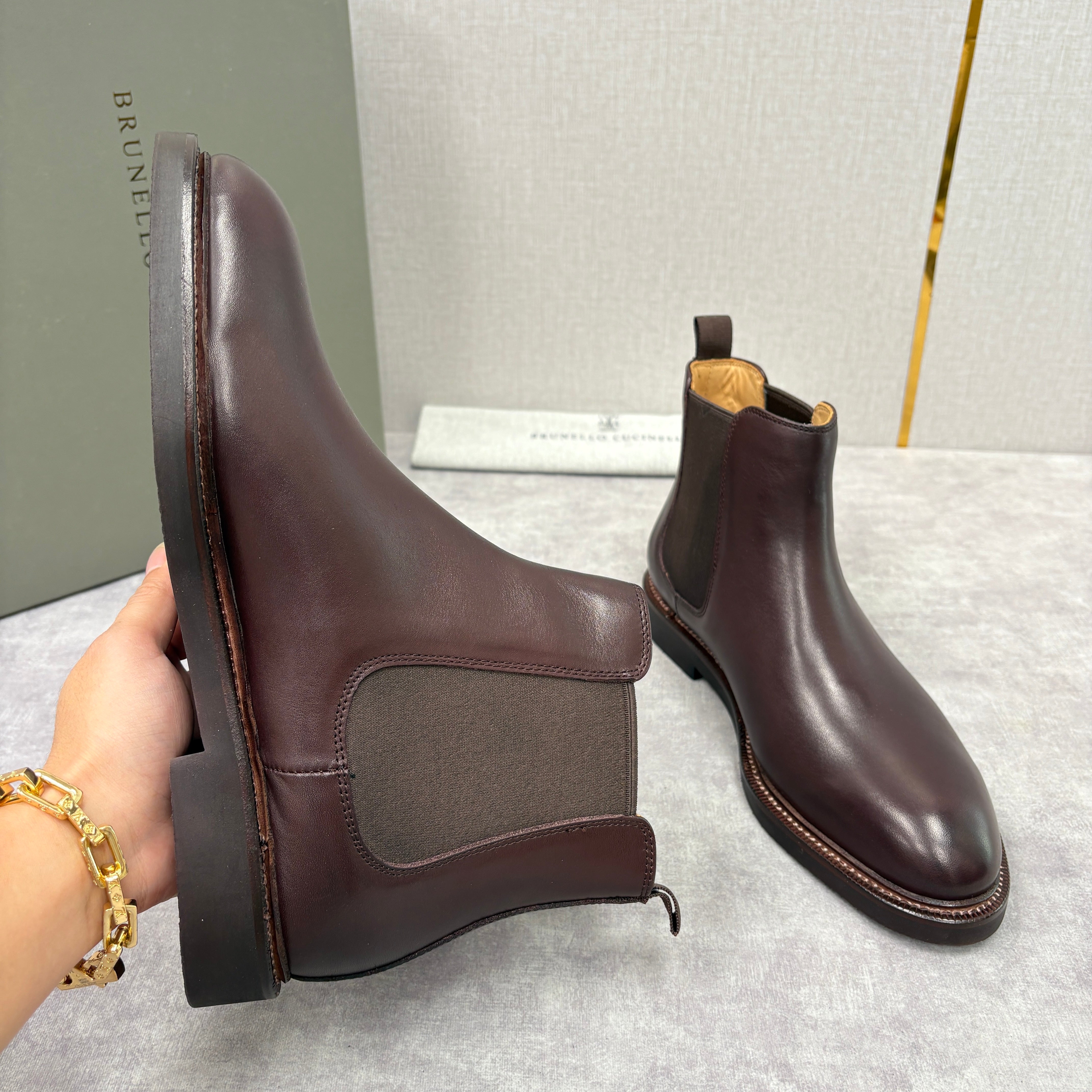 Black and Brown Shoes