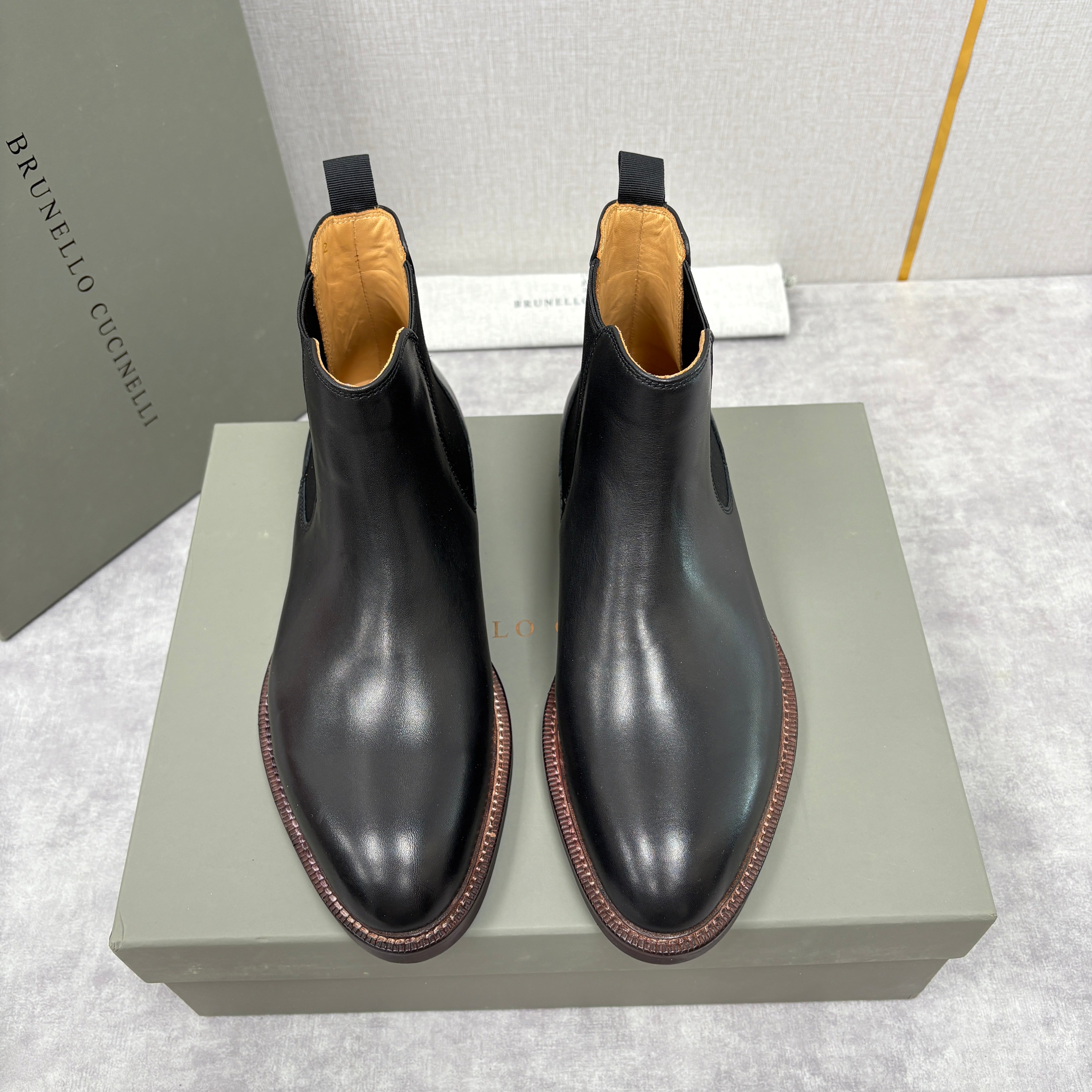 Black and Brown Shoes