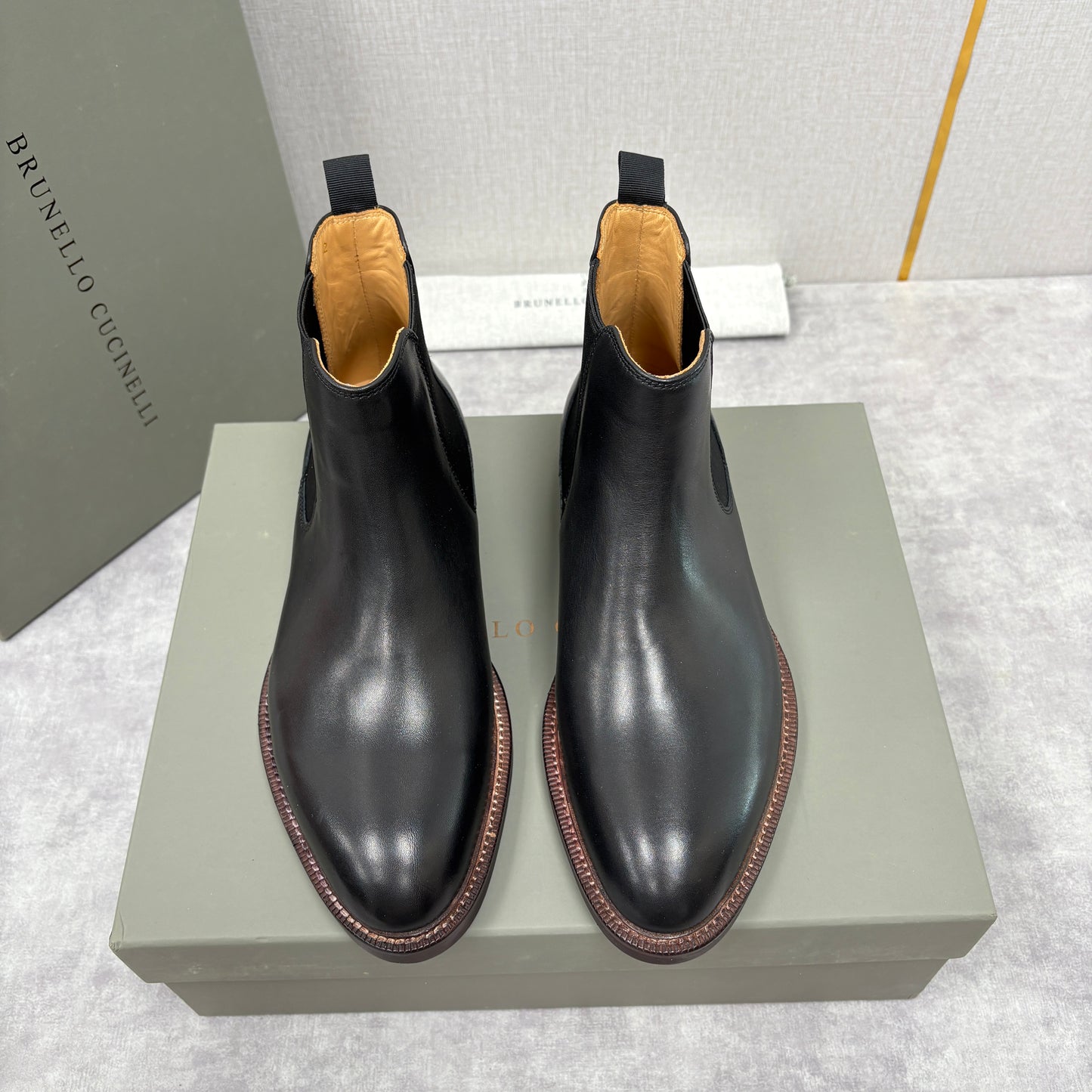 Black and Brown Shoes