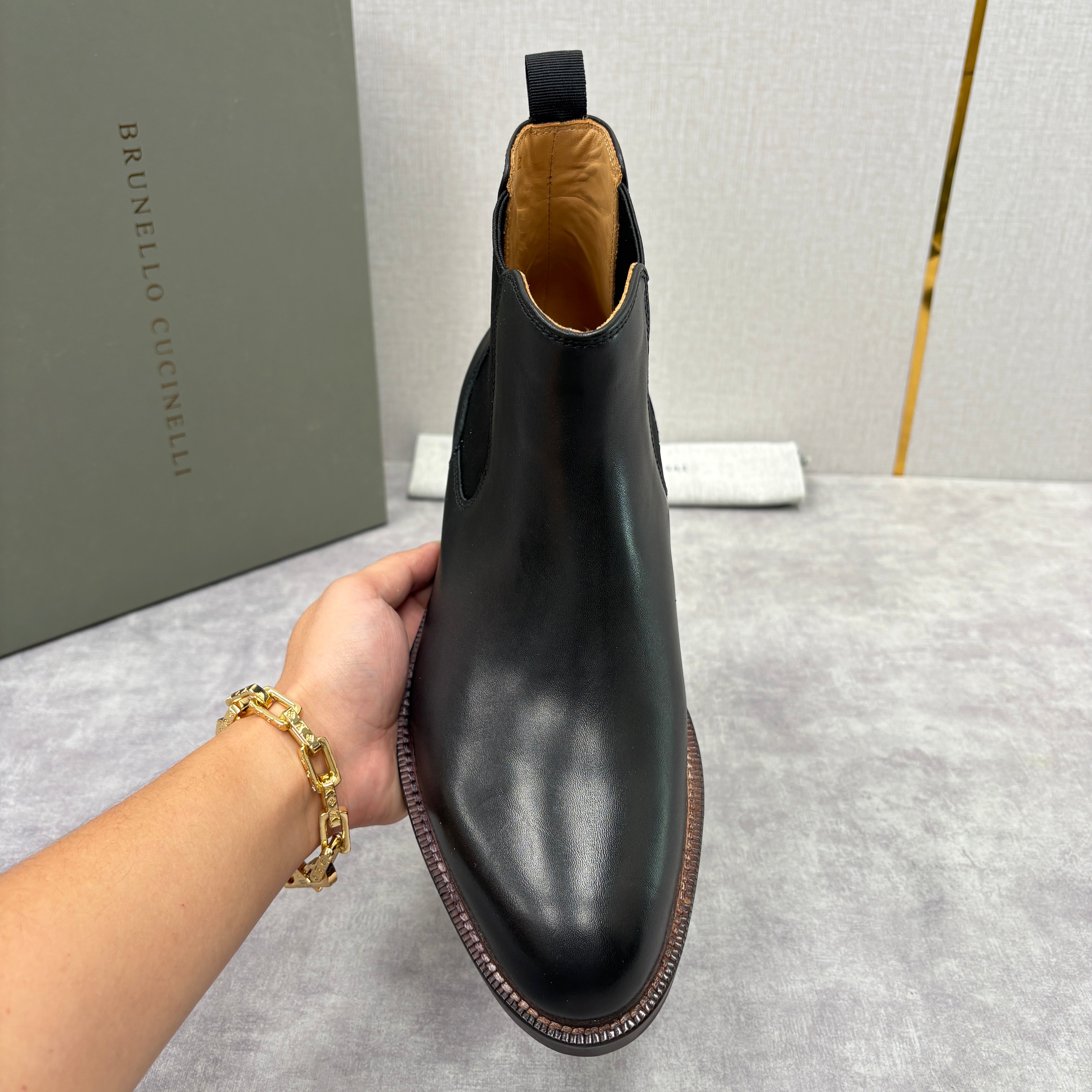 Black and Brown Shoes