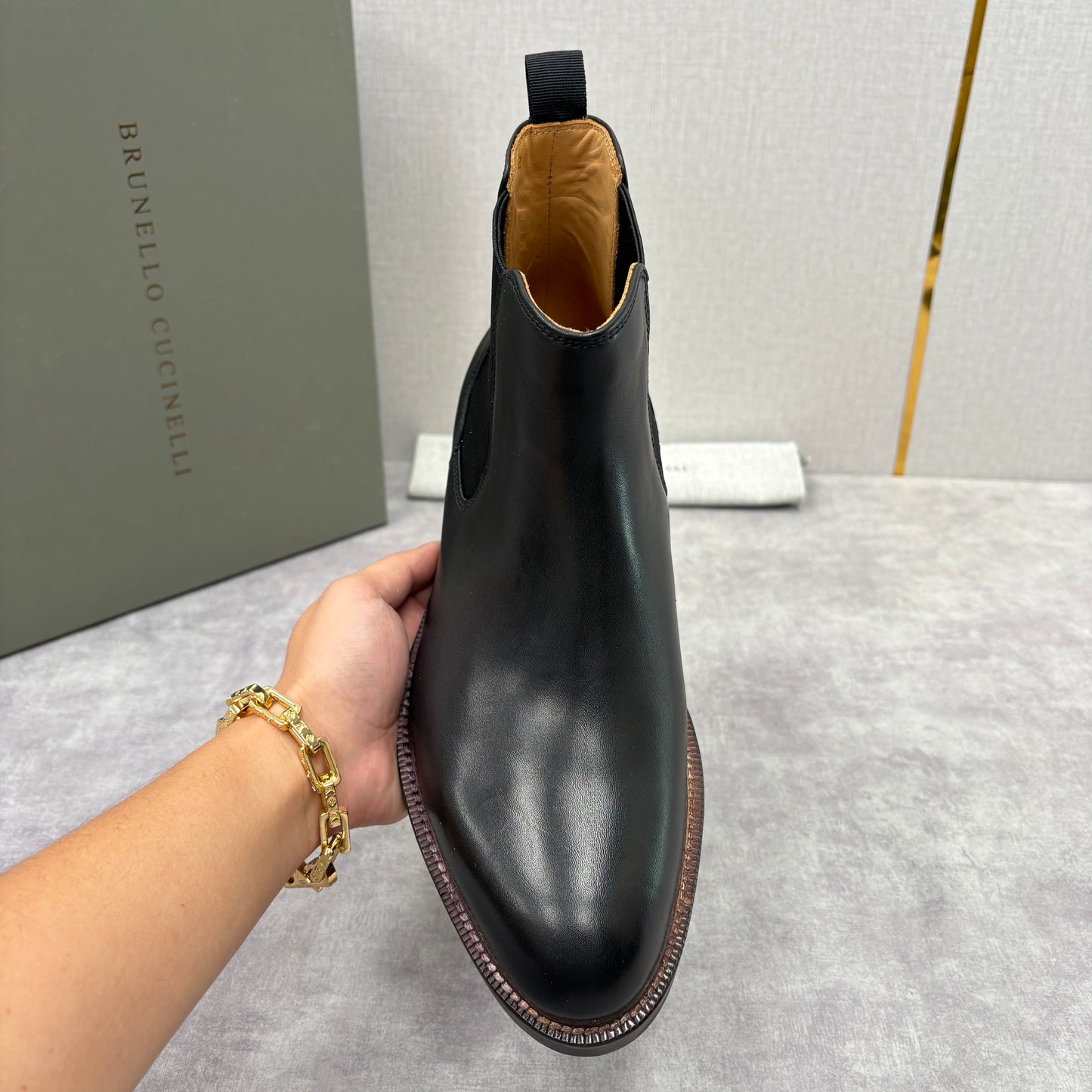 Black and Brown Shoes