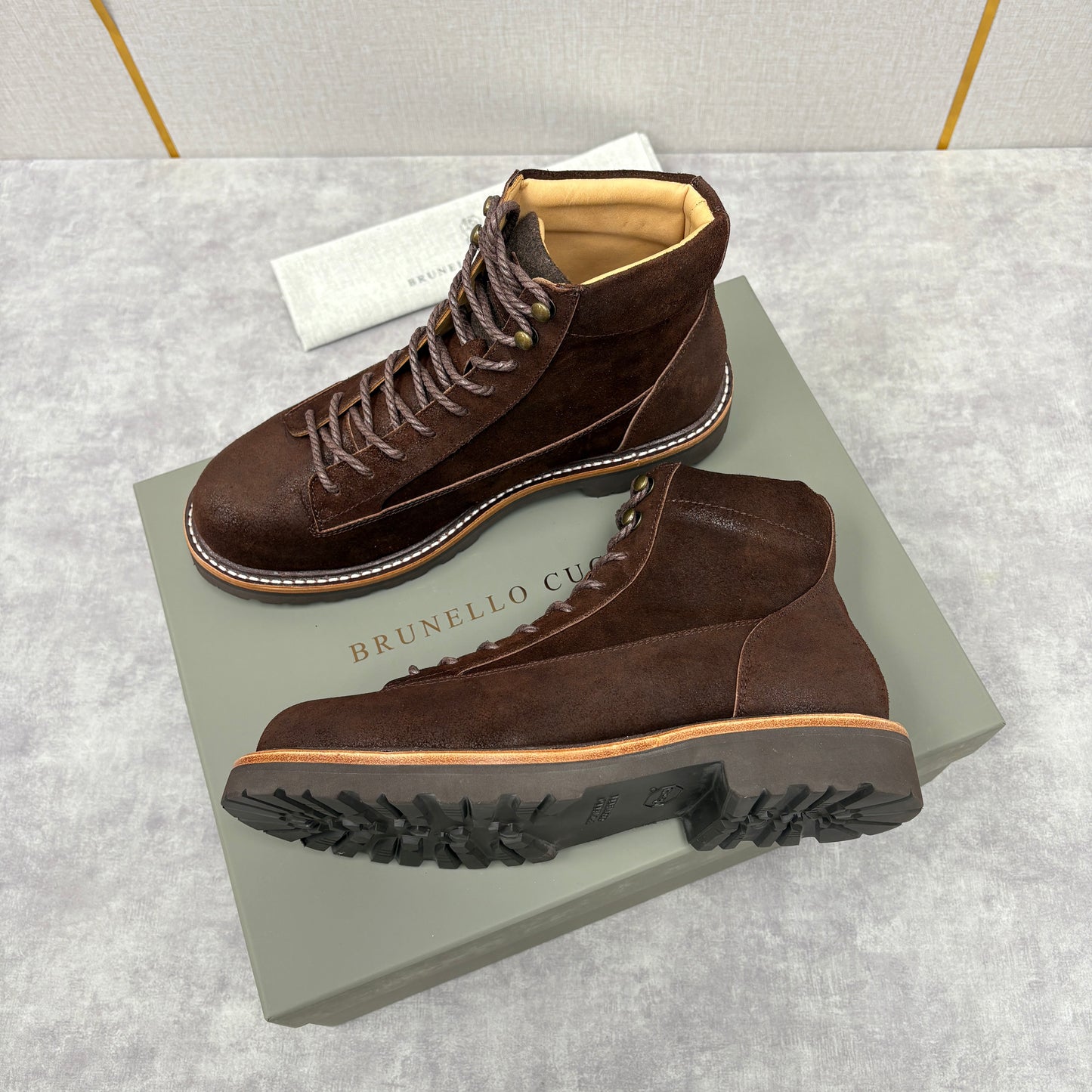 Brown and Black Shoes