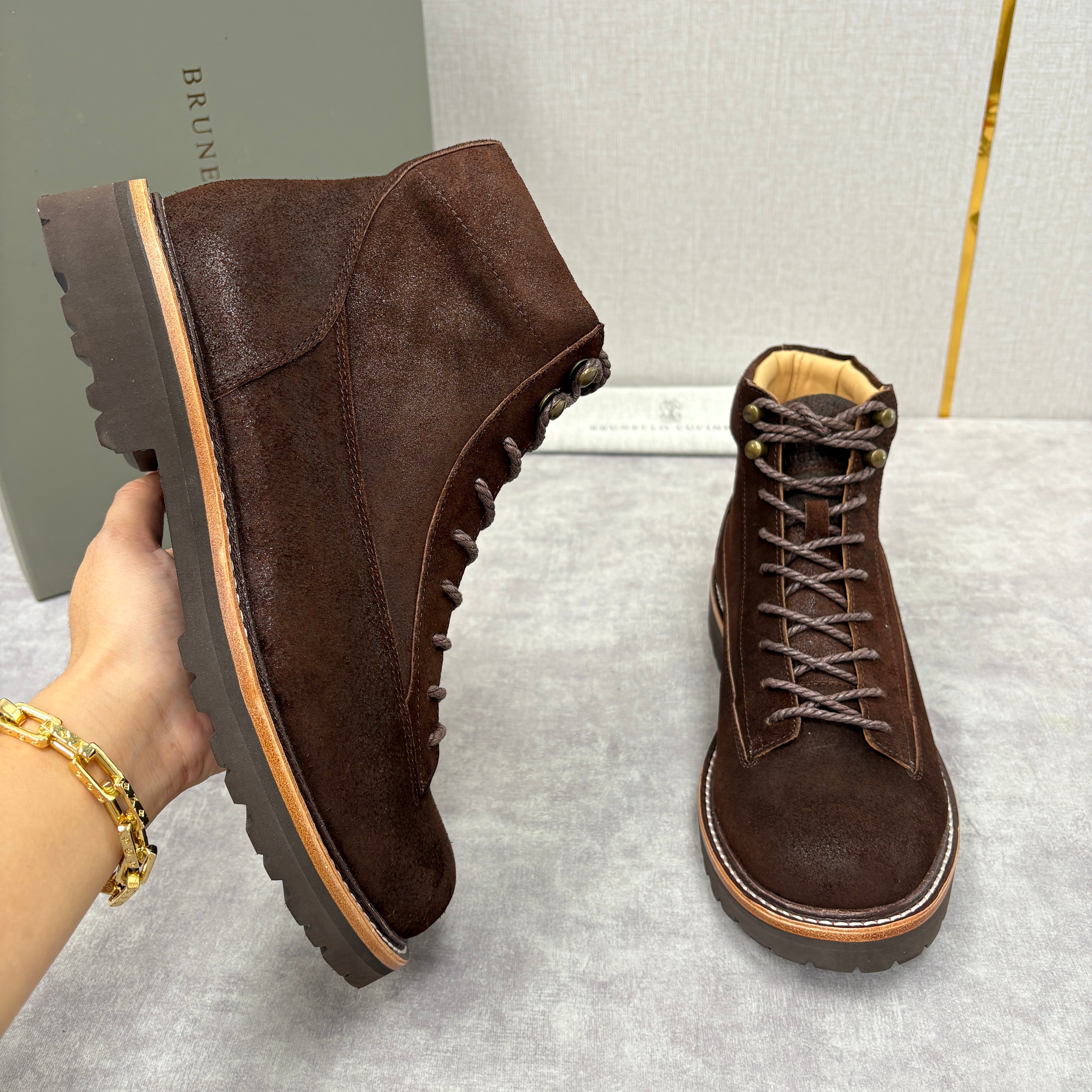 Brown and Black Shoes - FashionHype.xyz
