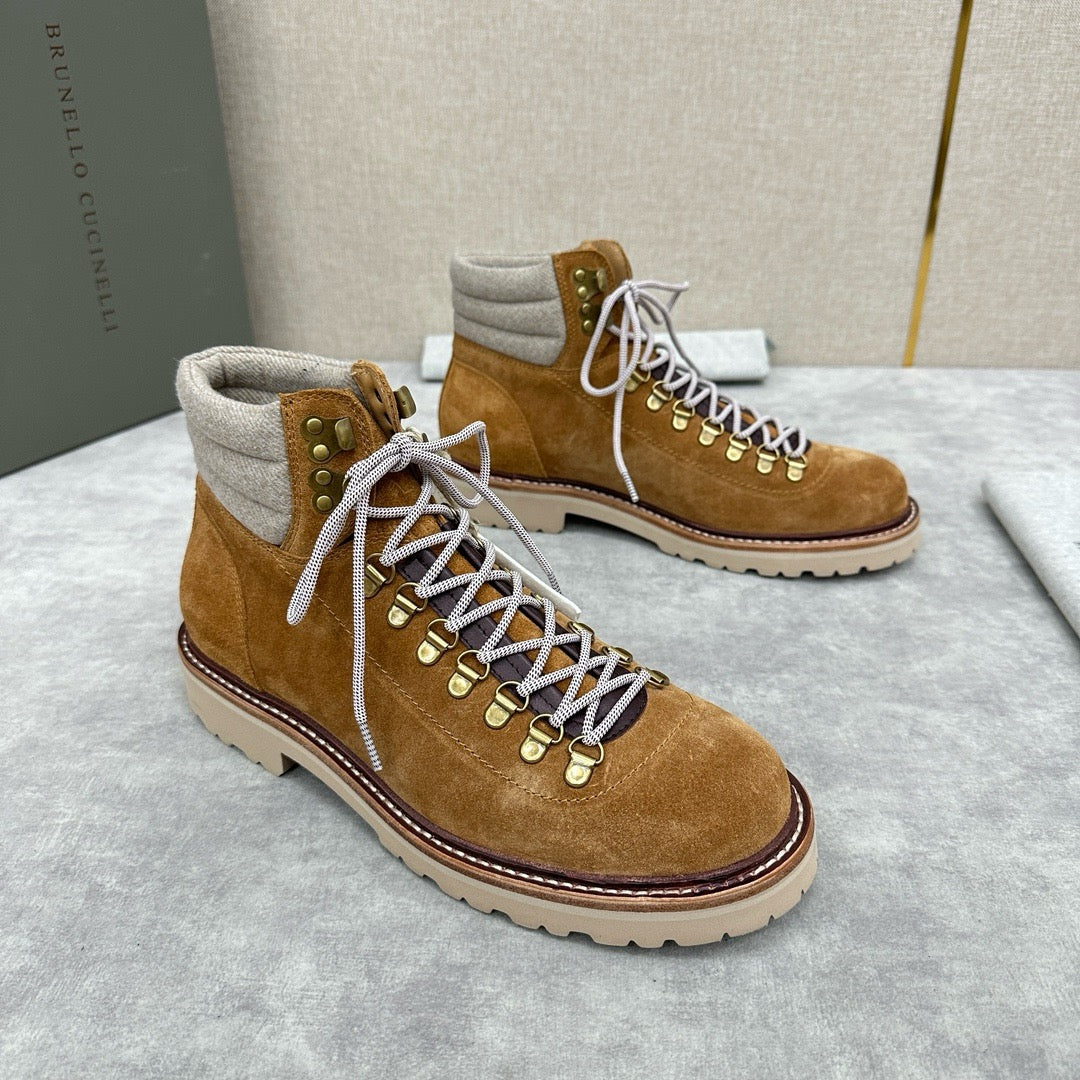 Brown and Dark brown Shoes