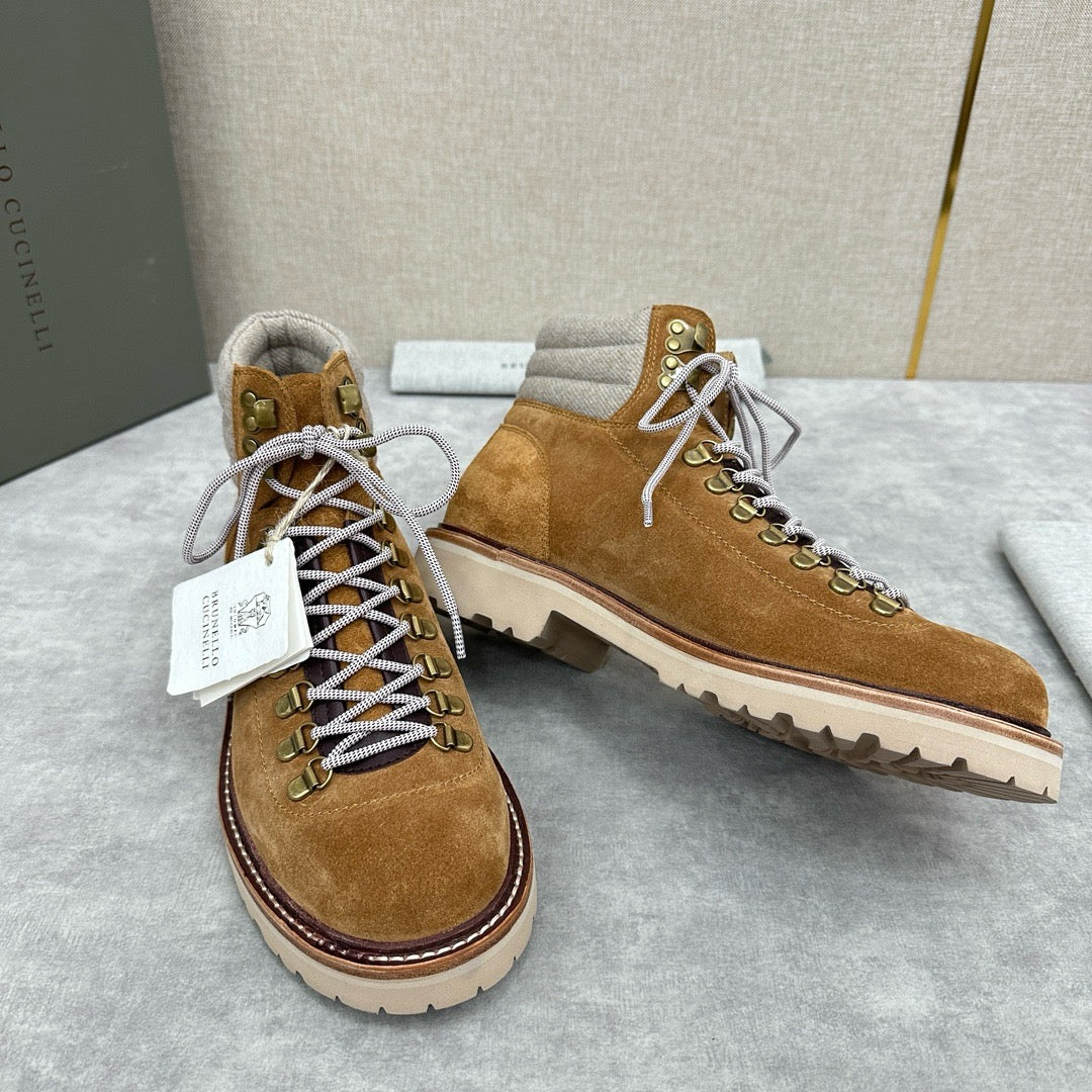 Brown and Dark brown Shoes