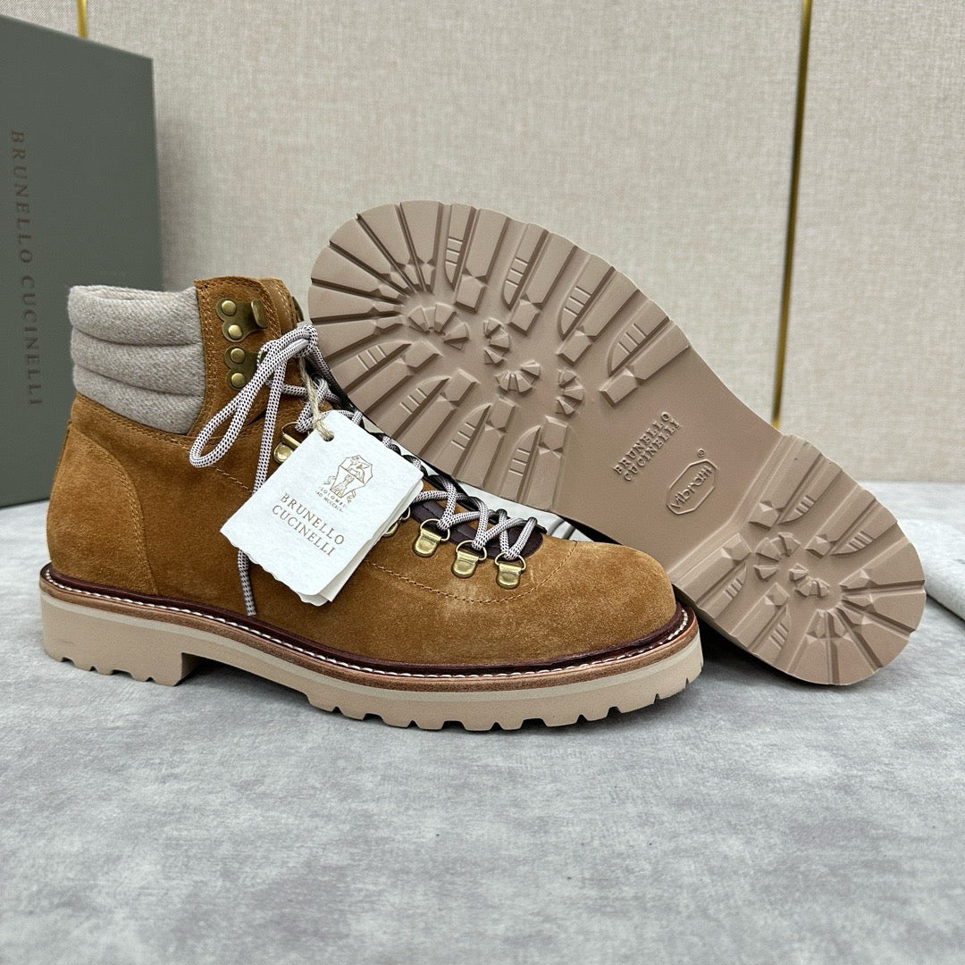 Brown and Dark brown Shoes