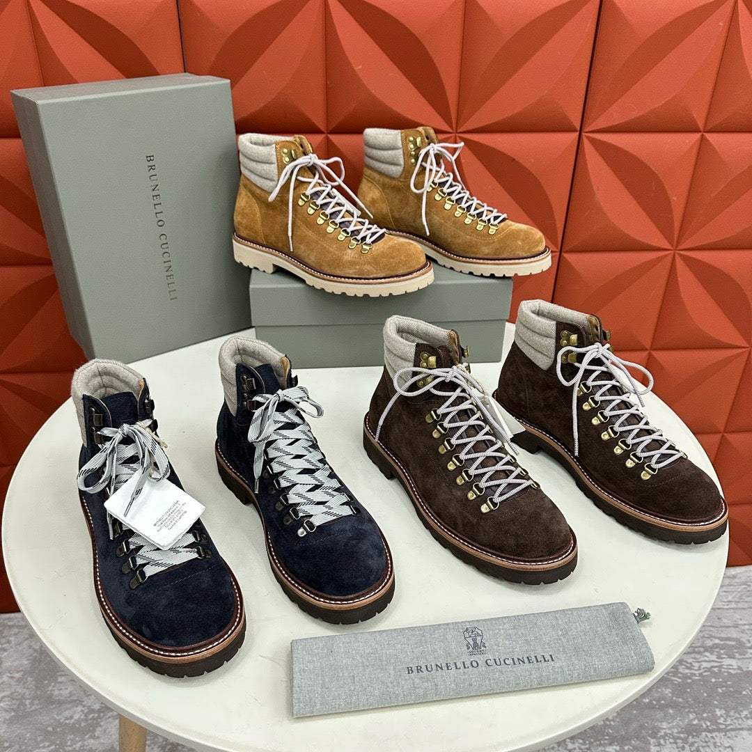 Brown and Dark brown Shoes