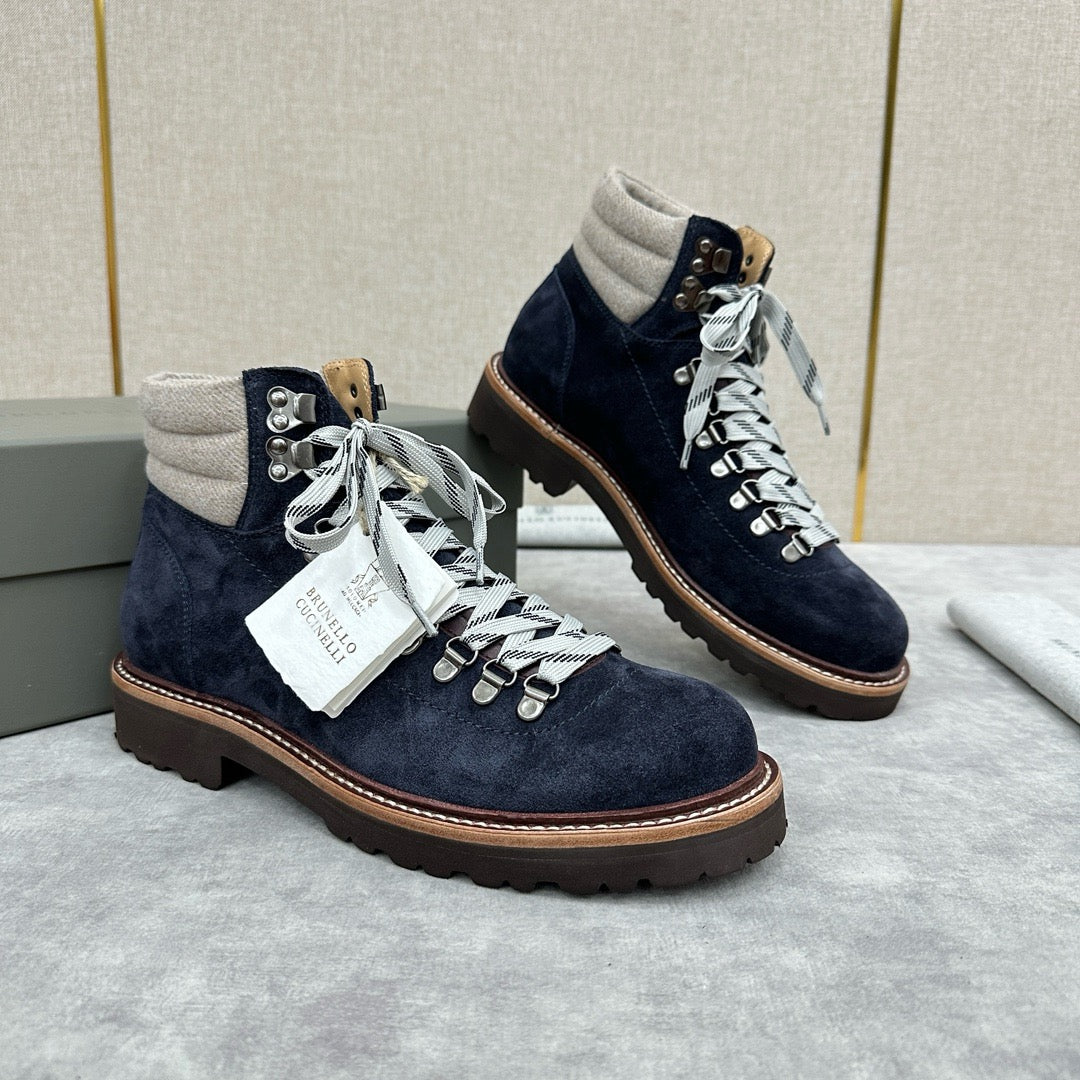 Brown and Dark brown Shoes