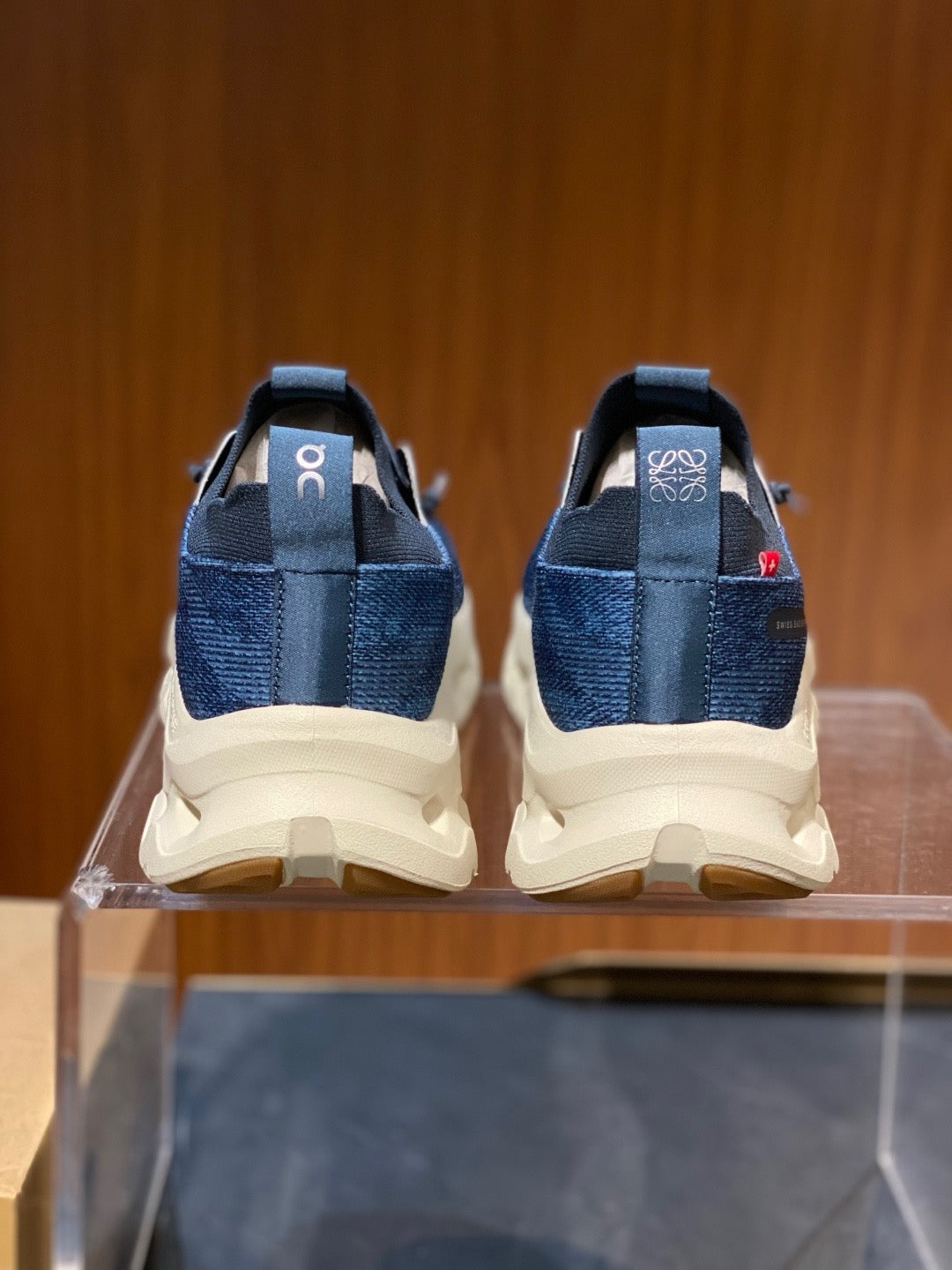 Blue and Black Shoes - FashionHype.xyz