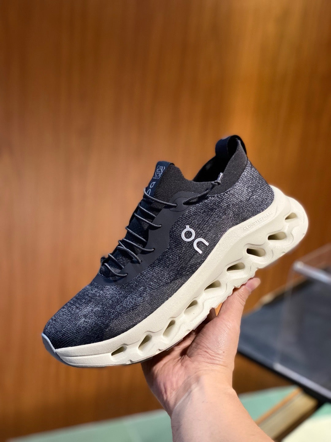 Blue and Black Shoes - FashionHype.xyz