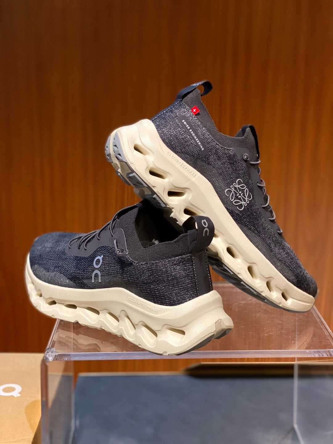 Blue and Black Shoes - FashionHype.xyz
