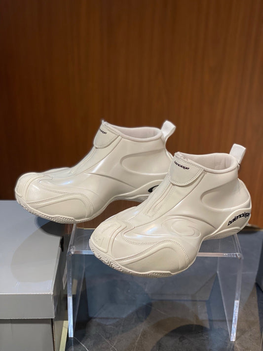 White and Black Shoes