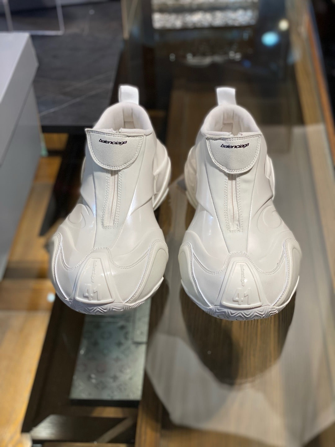 White and Black Shoes