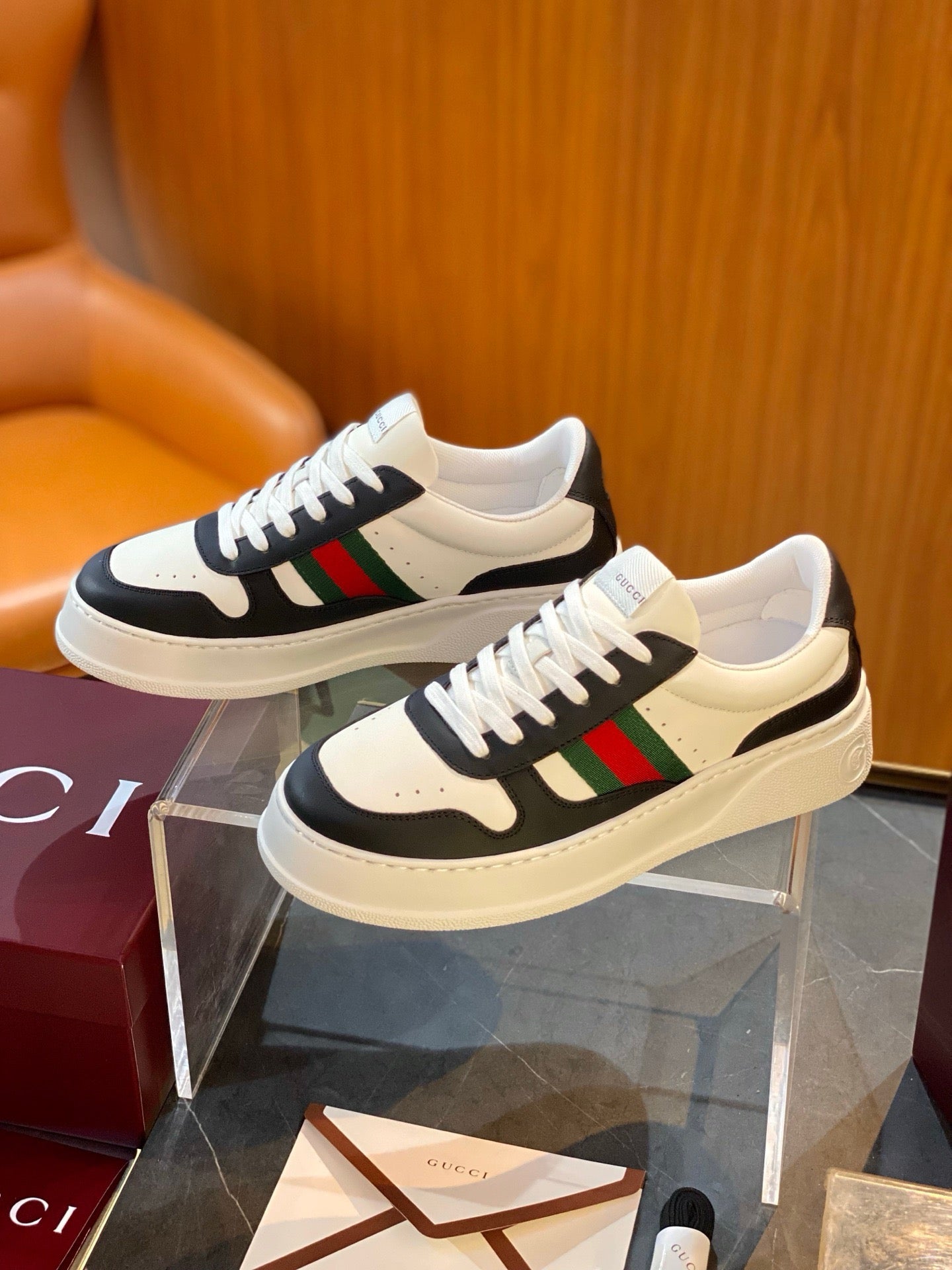 Black and White Shoes