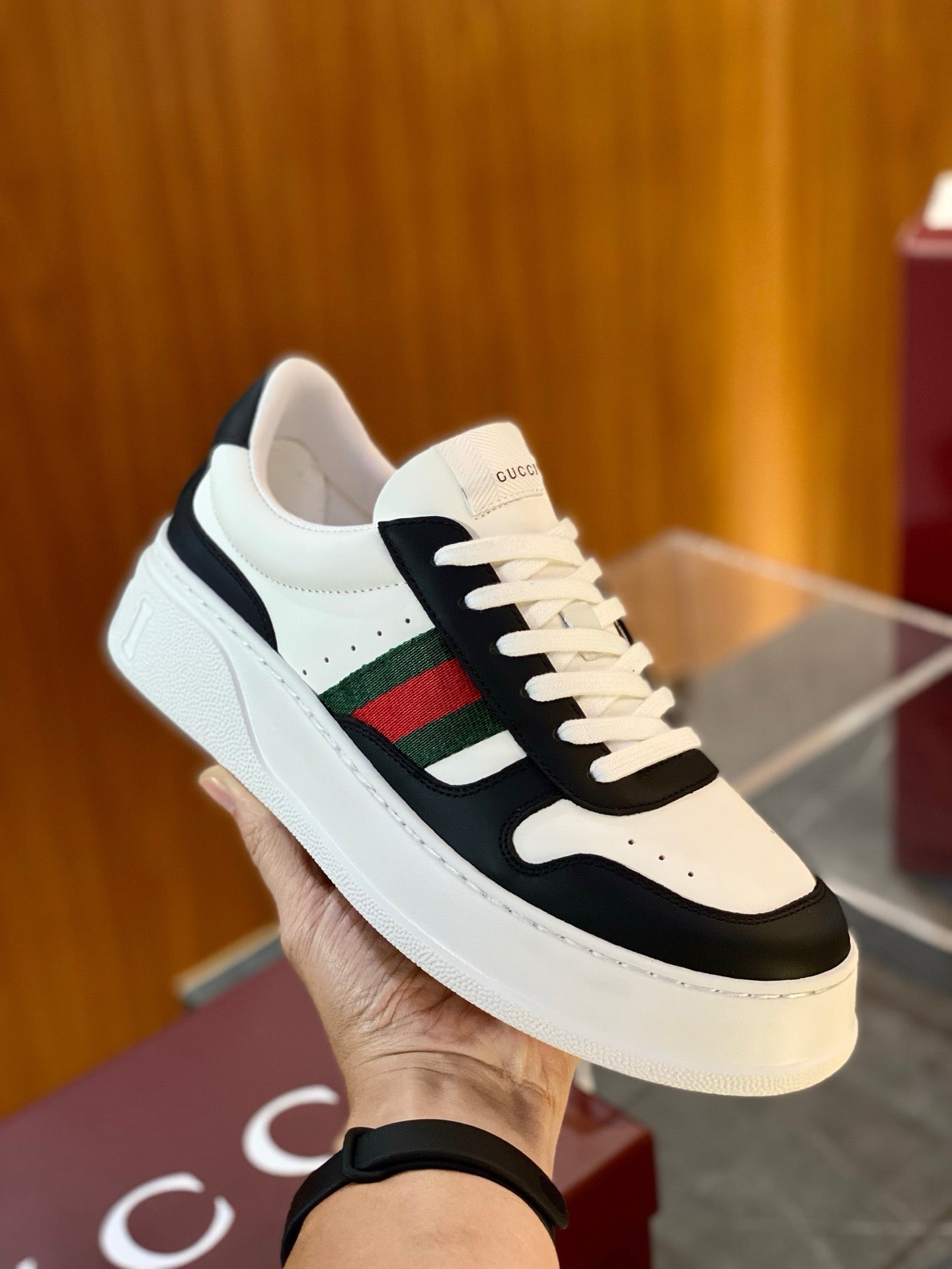 Black and White Shoes