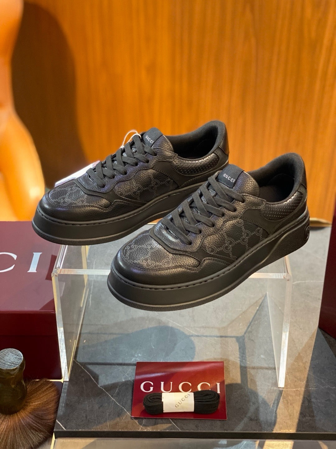 Black and Brown Shoes