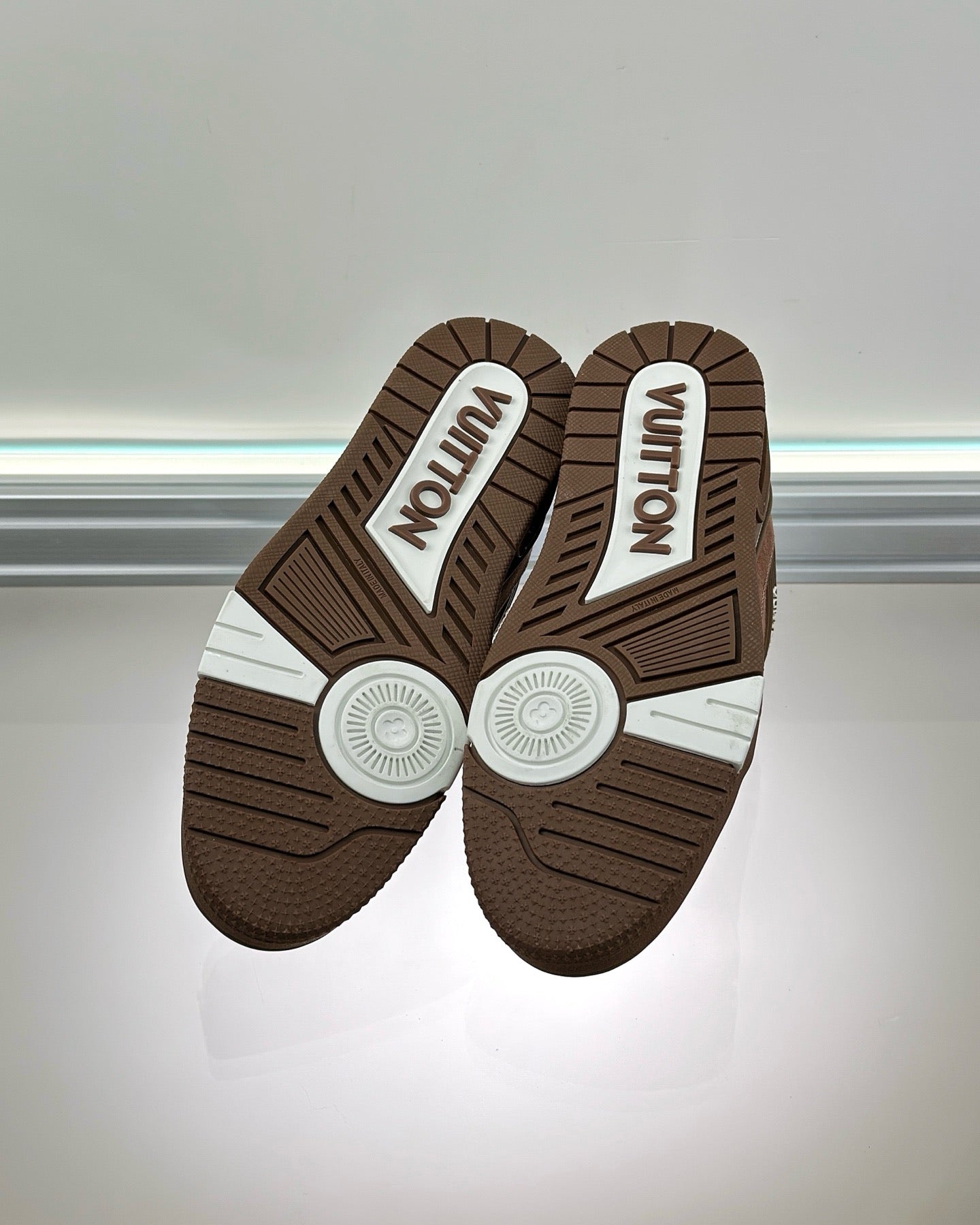 Brown, Black and Blue Shoes - FashionHype.xyz